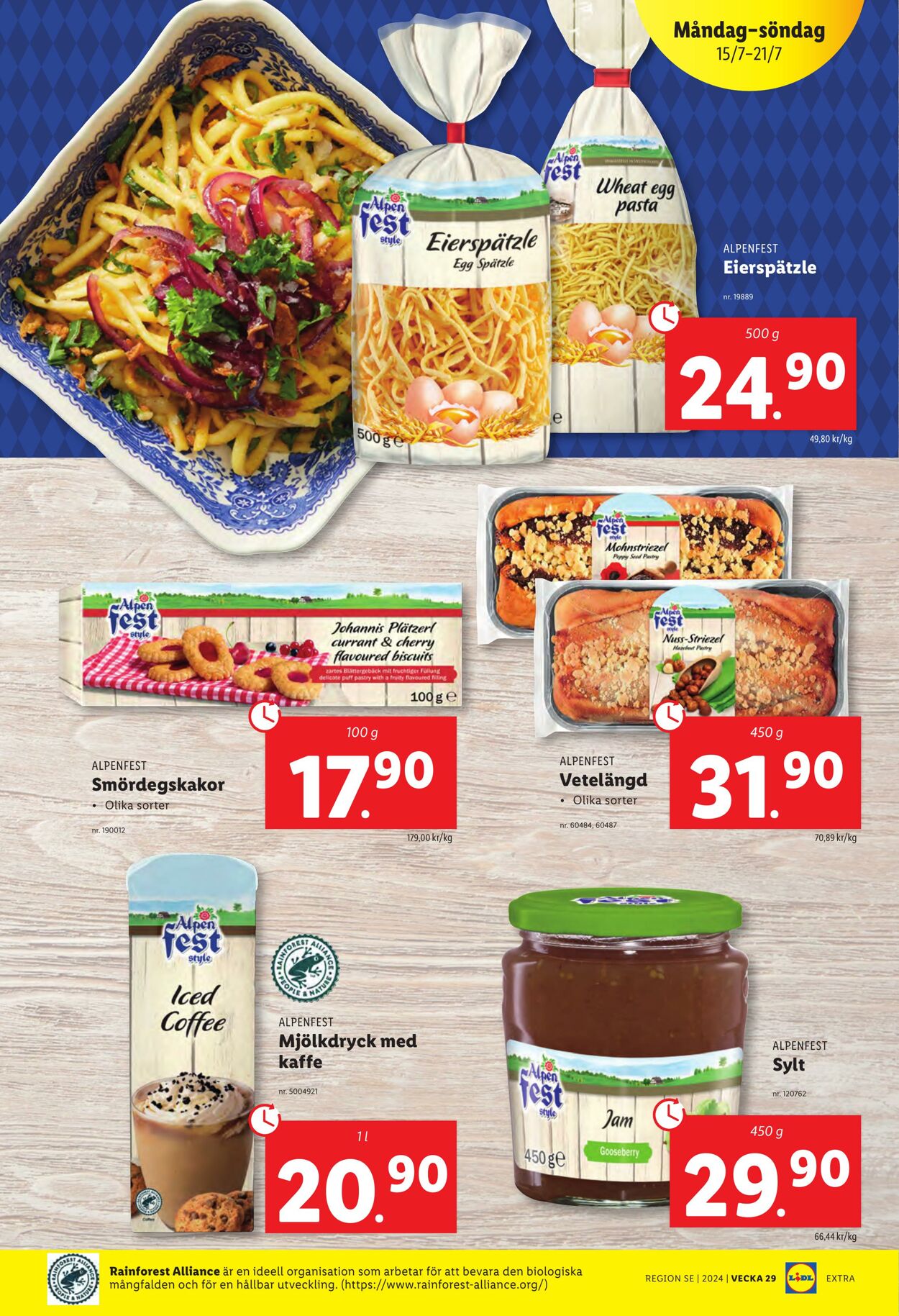 Erbjudanden Lidl 15.07.2024 - 21.07.2024