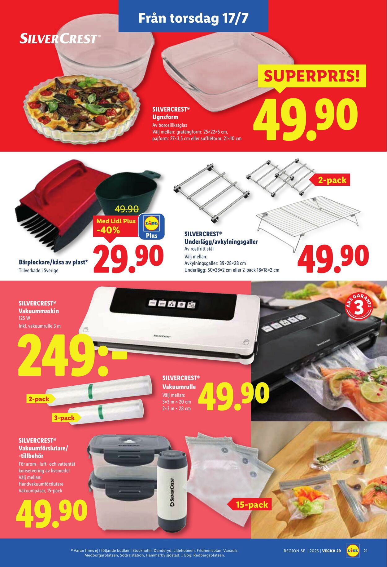 Erbjudanden Lidl 14.07.2025 - 20.07.2025