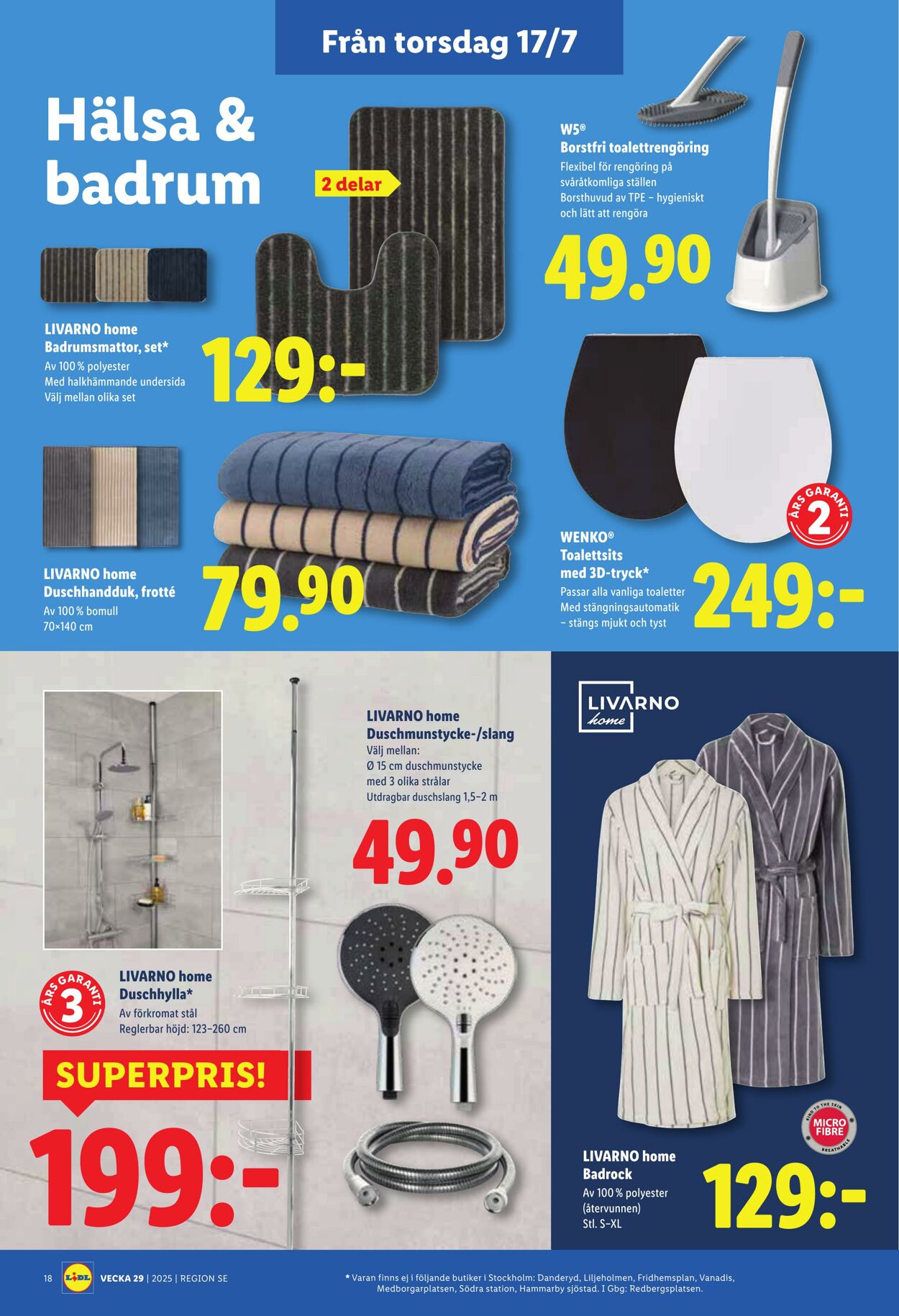 Erbjudanden Lidl 14.07.2025 - 20.07.2025