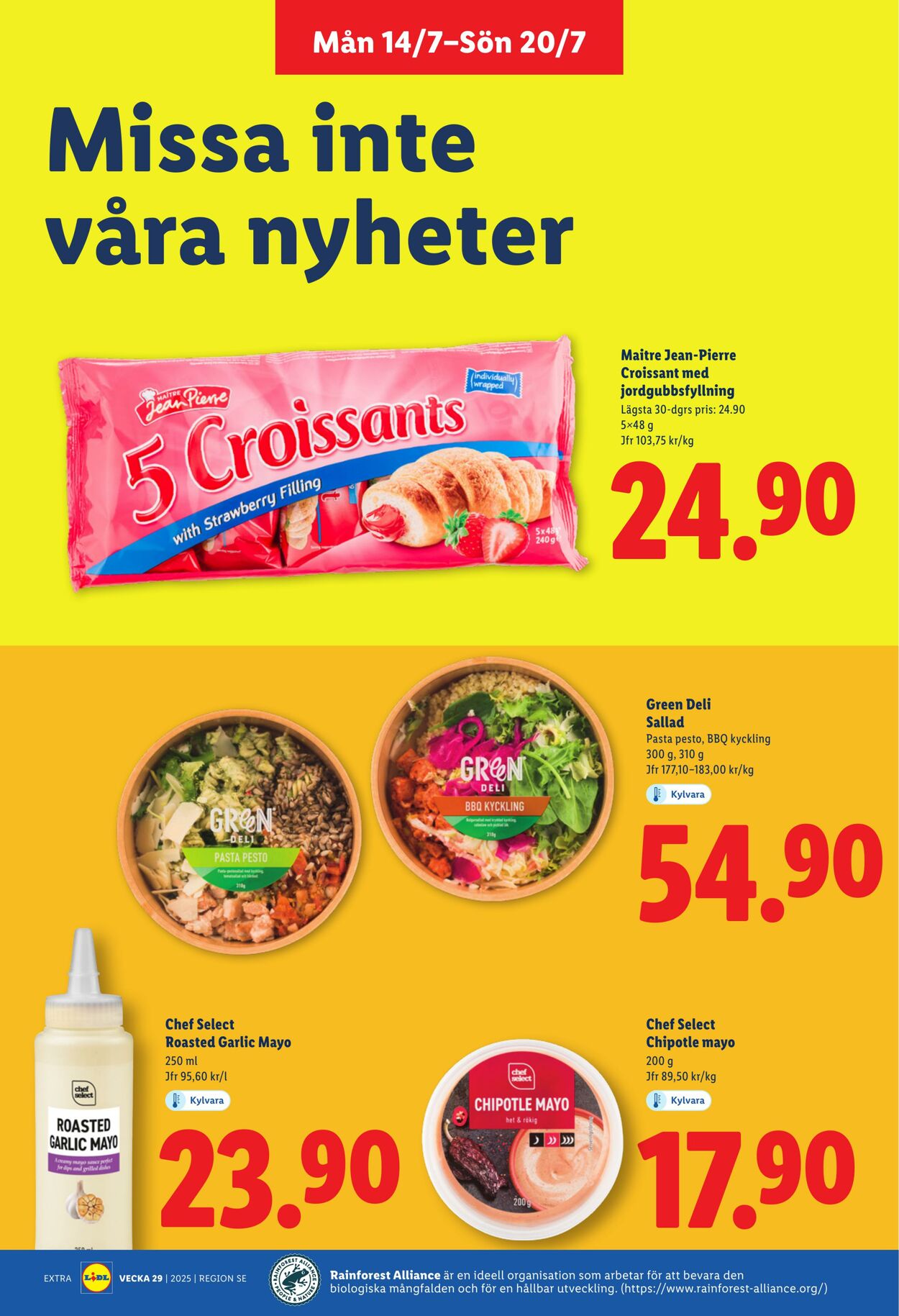 Erbjudanden Lidl 14.07.2025 - 20.07.2025