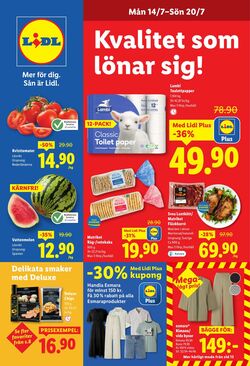 Erbjudanden Lidl 14.07.2025 - 20.07.2025