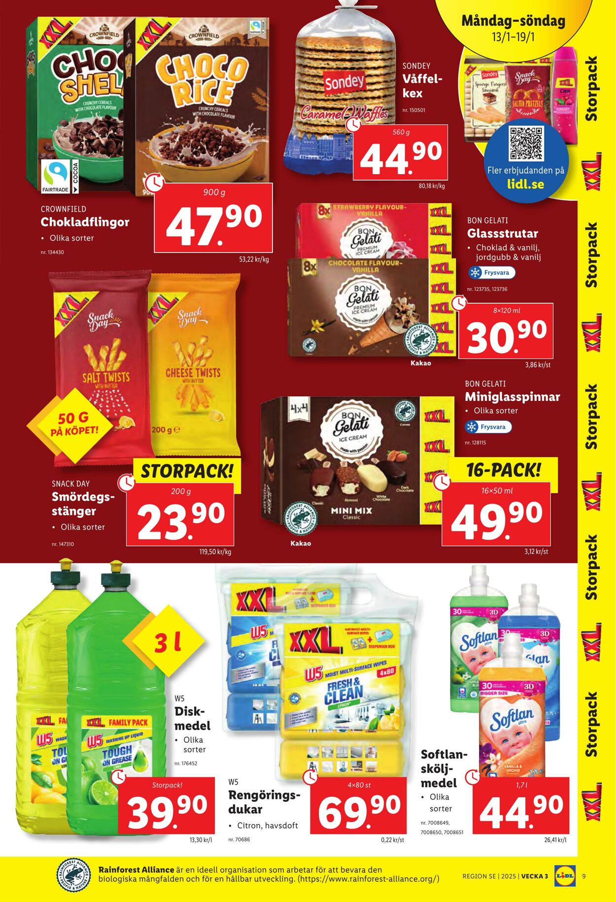 Erbjudanden Lidl 13.01.2025 - 19.01.2025