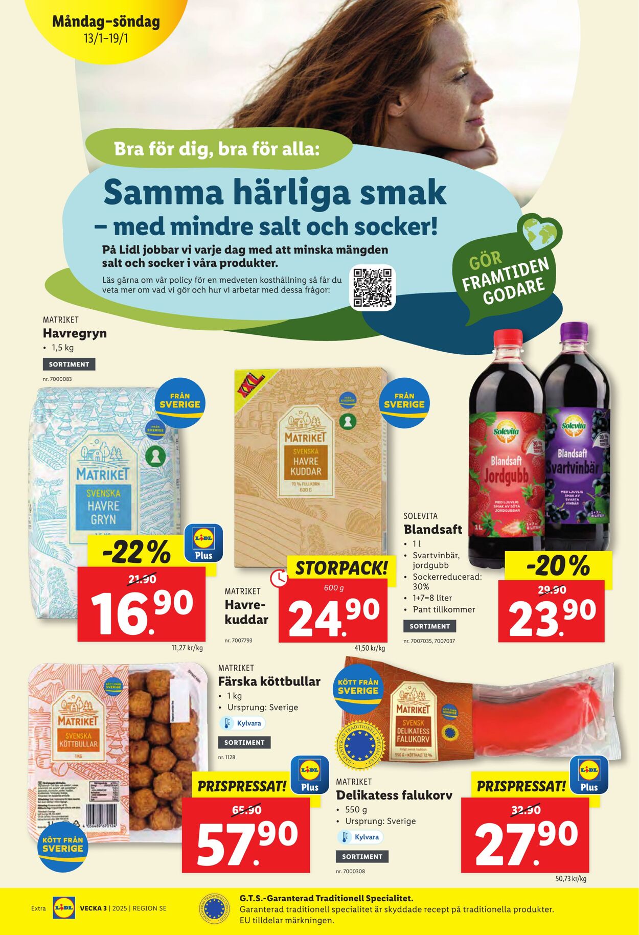 Erbjudanden Lidl 13.01.2025 - 19.01.2025