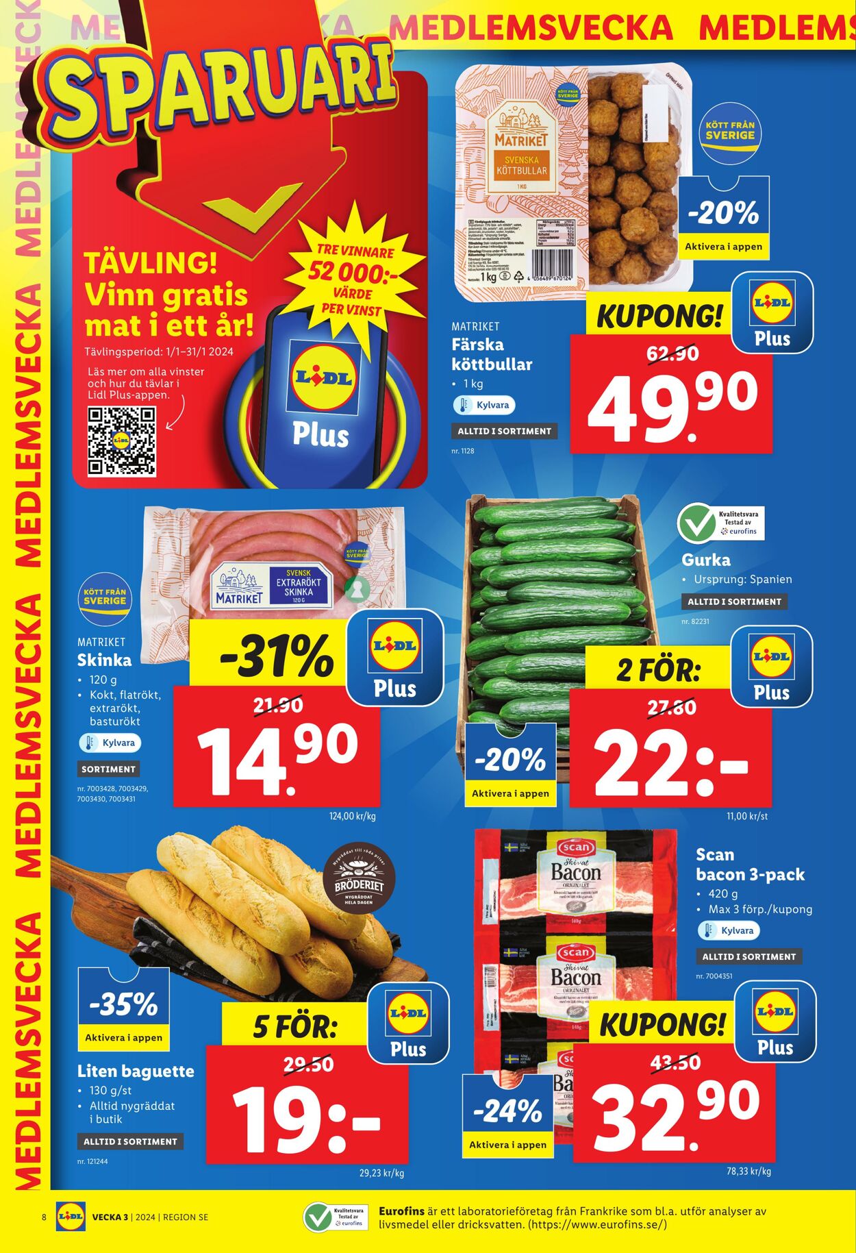 Erbjudanden Lidl 15.01.2024 - 21.01.2024