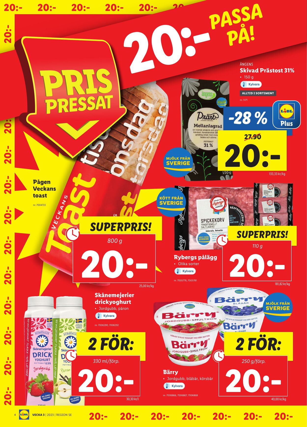 Erbjudanden Lidl 16.01.2023 - 22.01.2023