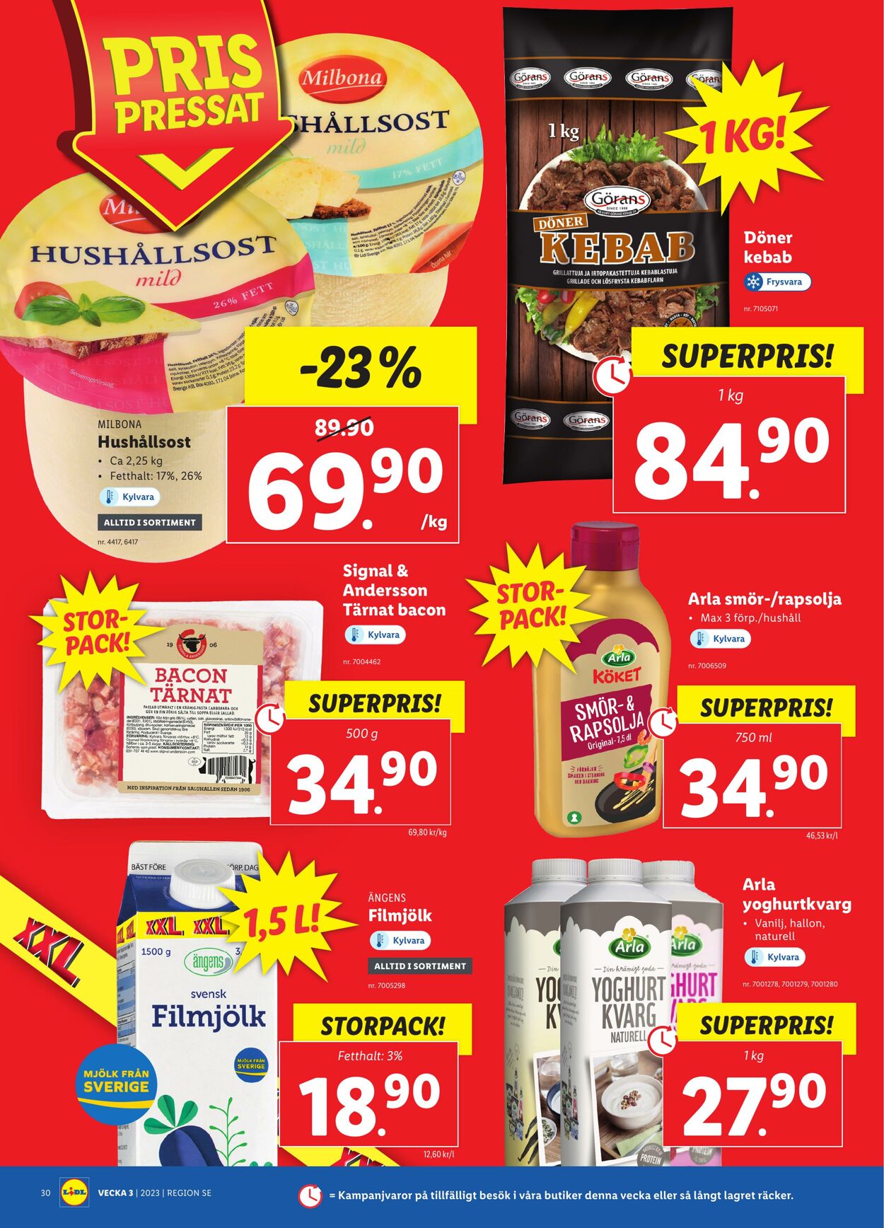 Erbjudanden Lidl 16.01.2023 - 22.01.2023