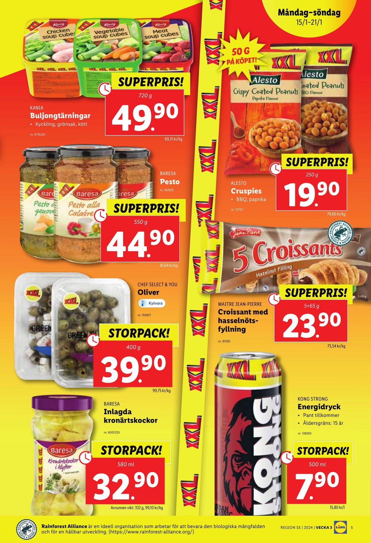 Erbjudanden Lidl 15.01.2024 - 21.01.2024