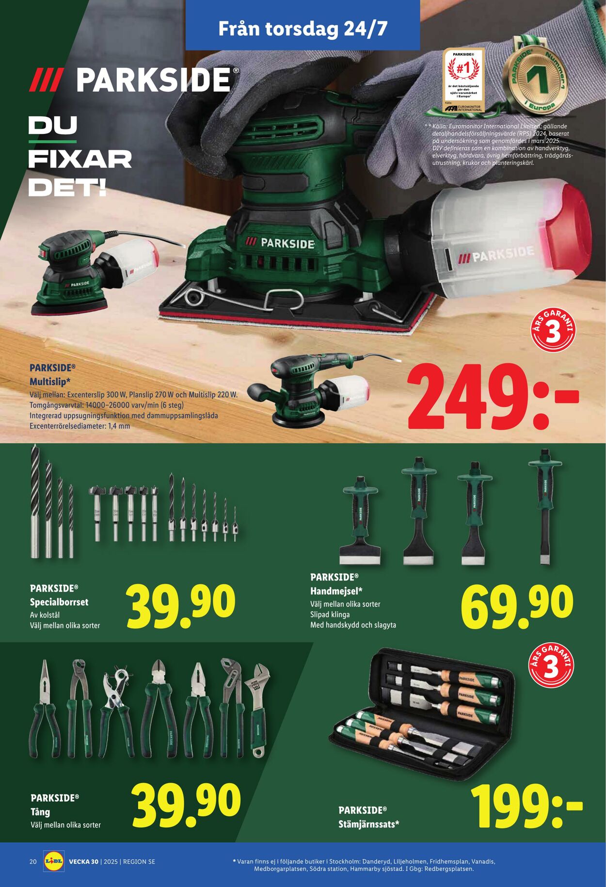 Erbjudanden Lidl 21.07.2025 - 27.07.2025