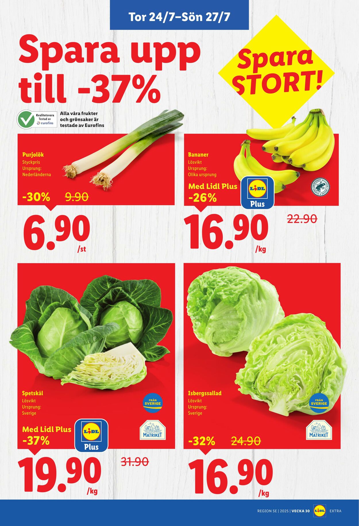 Erbjudanden Lidl 21.07.2025 - 27.07.2025