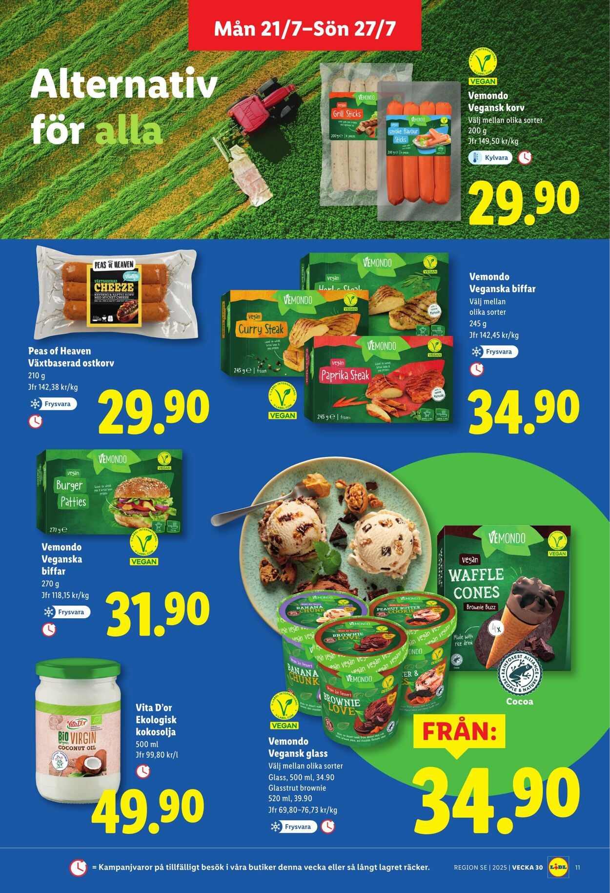Erbjudanden Lidl 21.07.2025 - 27.07.2025