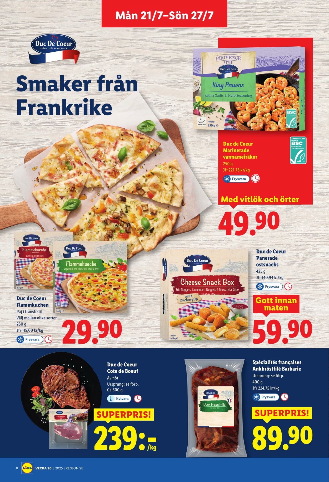 Erbjudanden Lidl 21.07.2025 - 27.07.2025