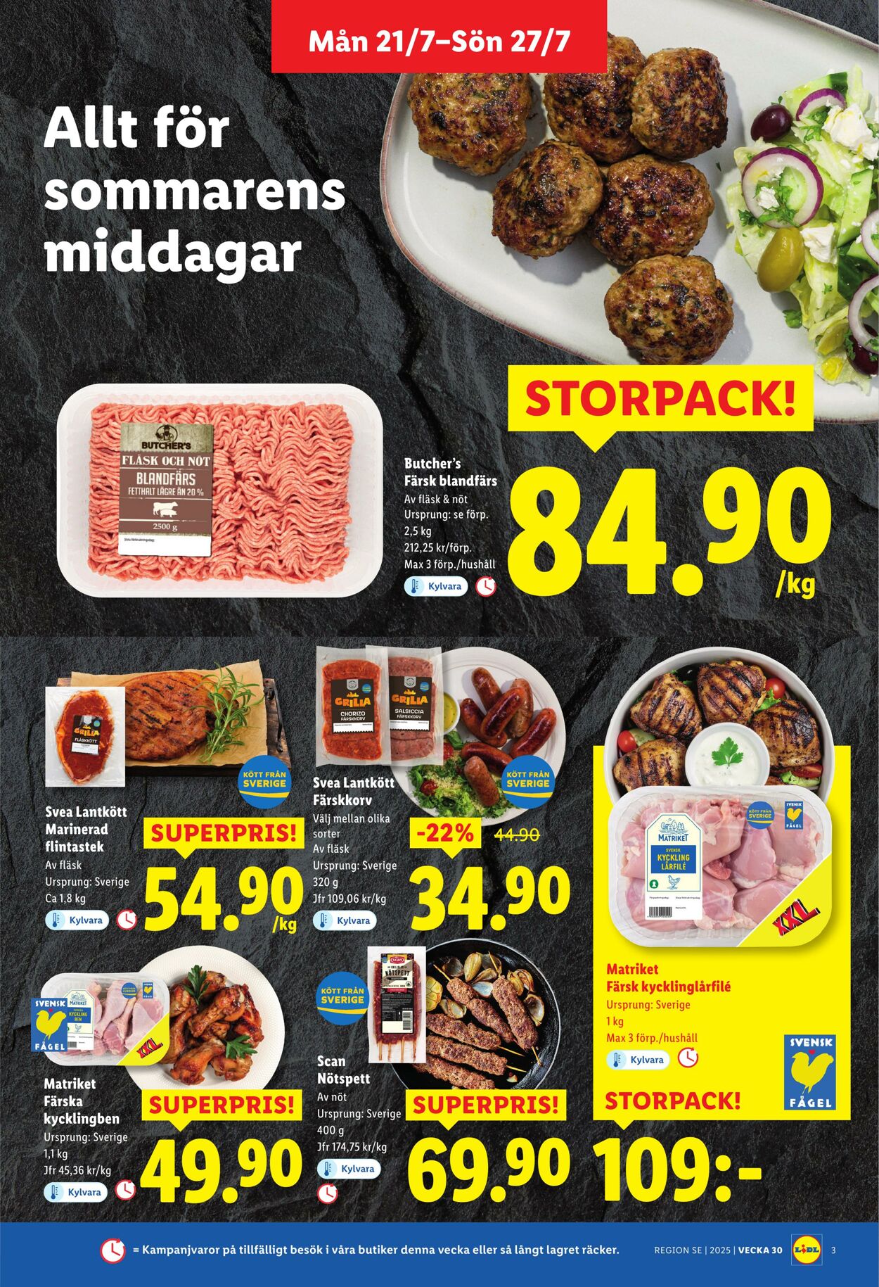 Erbjudanden Lidl 21.07.2025 - 27.07.2025