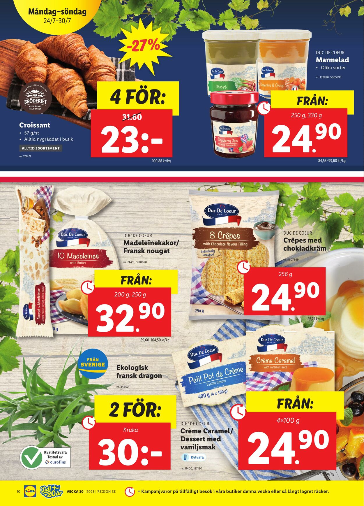 Erbjudanden Lidl 24.07.2023 - 30.07.2023