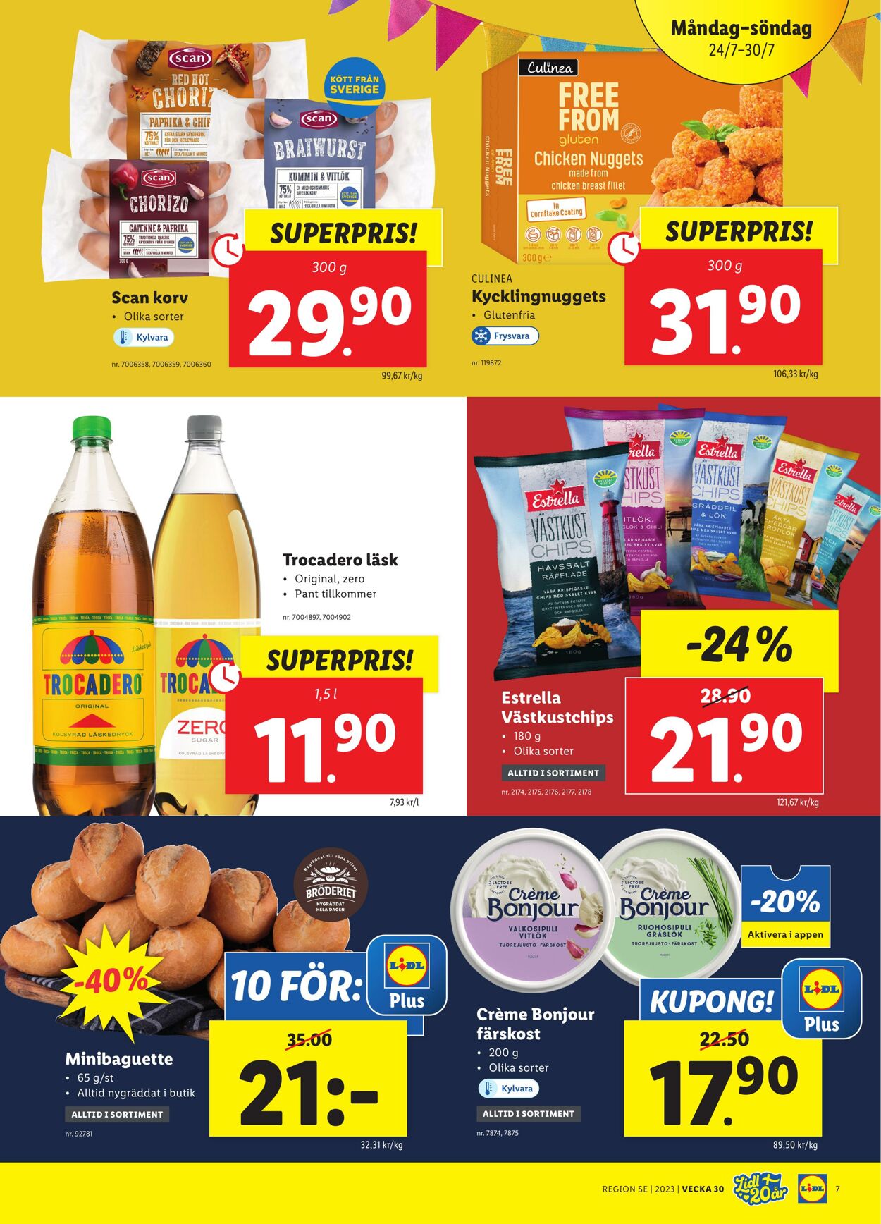 Erbjudanden Lidl 24.07.2023 - 30.07.2023