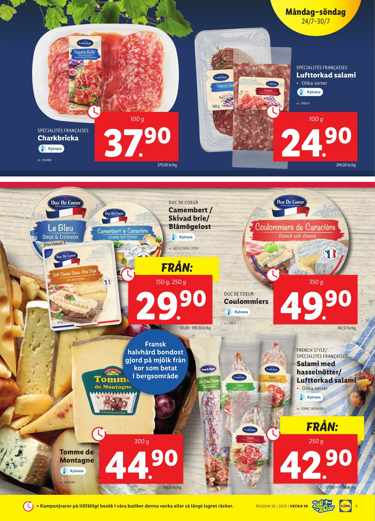 Erbjudanden Lidl 24.07.2023 - 30.07.2023