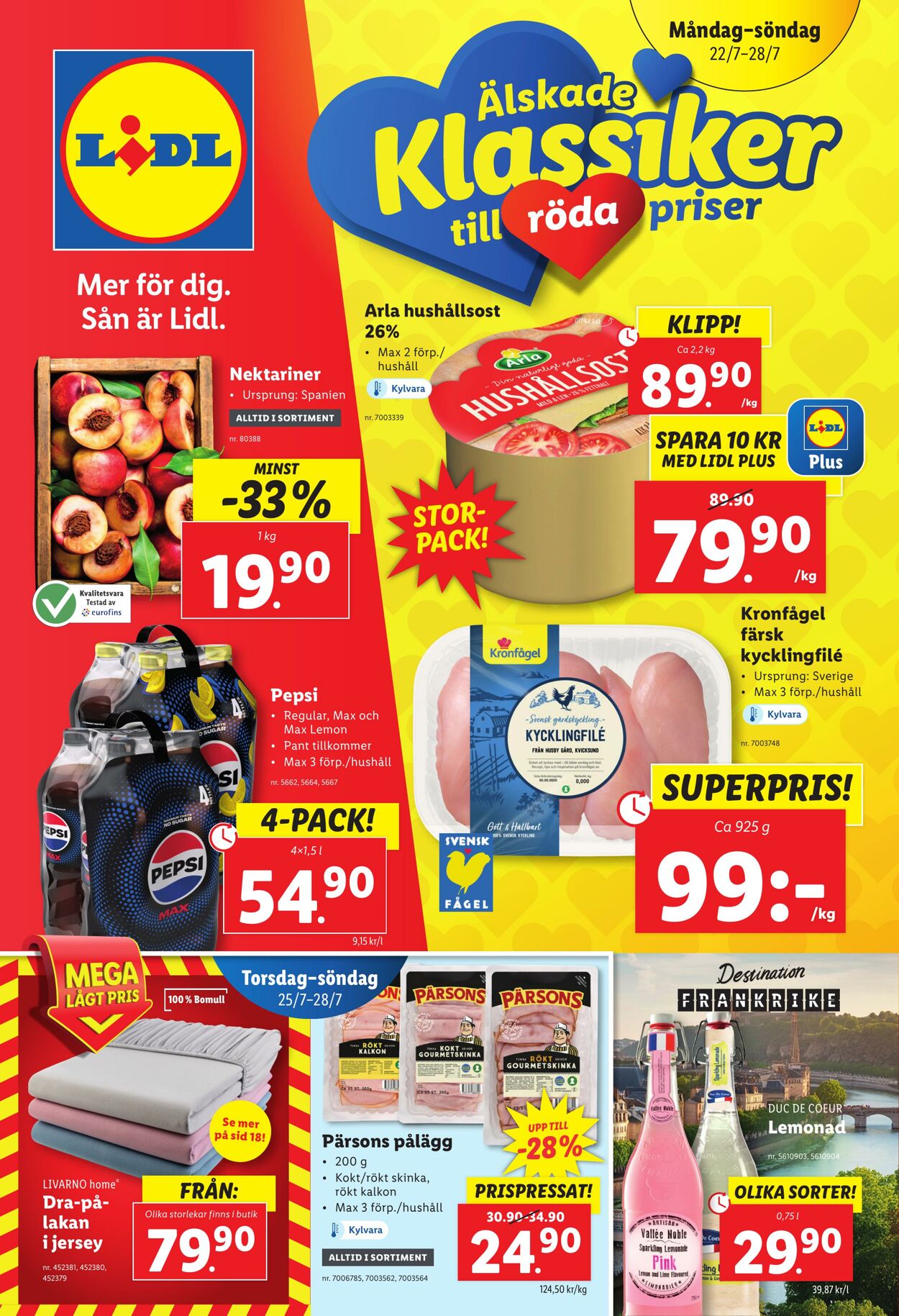 Erbjudanden Lidl 22.07.2024 - 28.07.2024