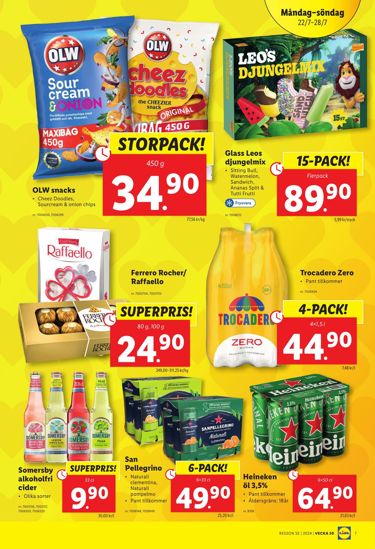 Erbjudanden Lidl 22.07.2024 - 28.07.2024