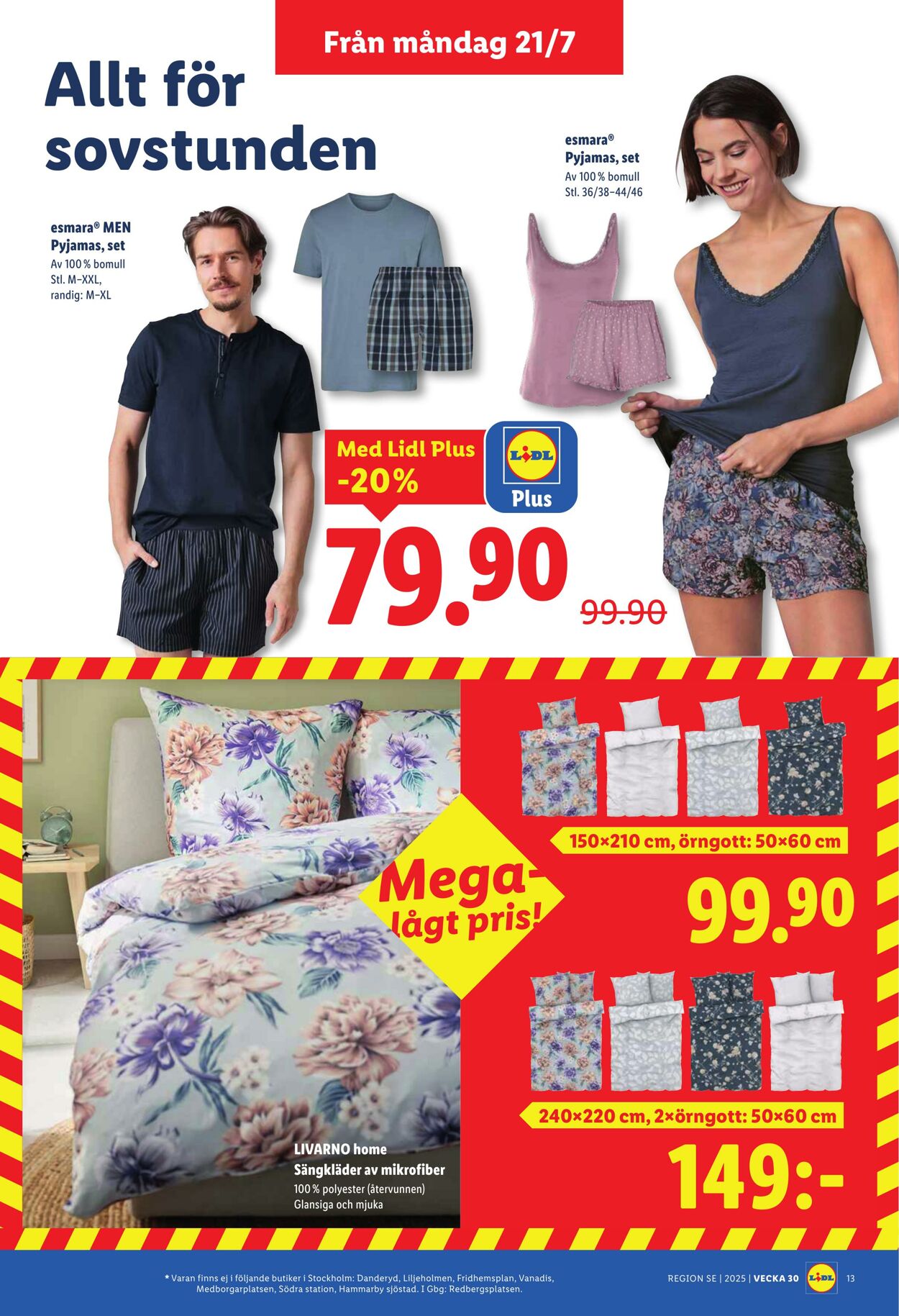 Erbjudanden Lidl 21.07.2025 - 27.07.2025