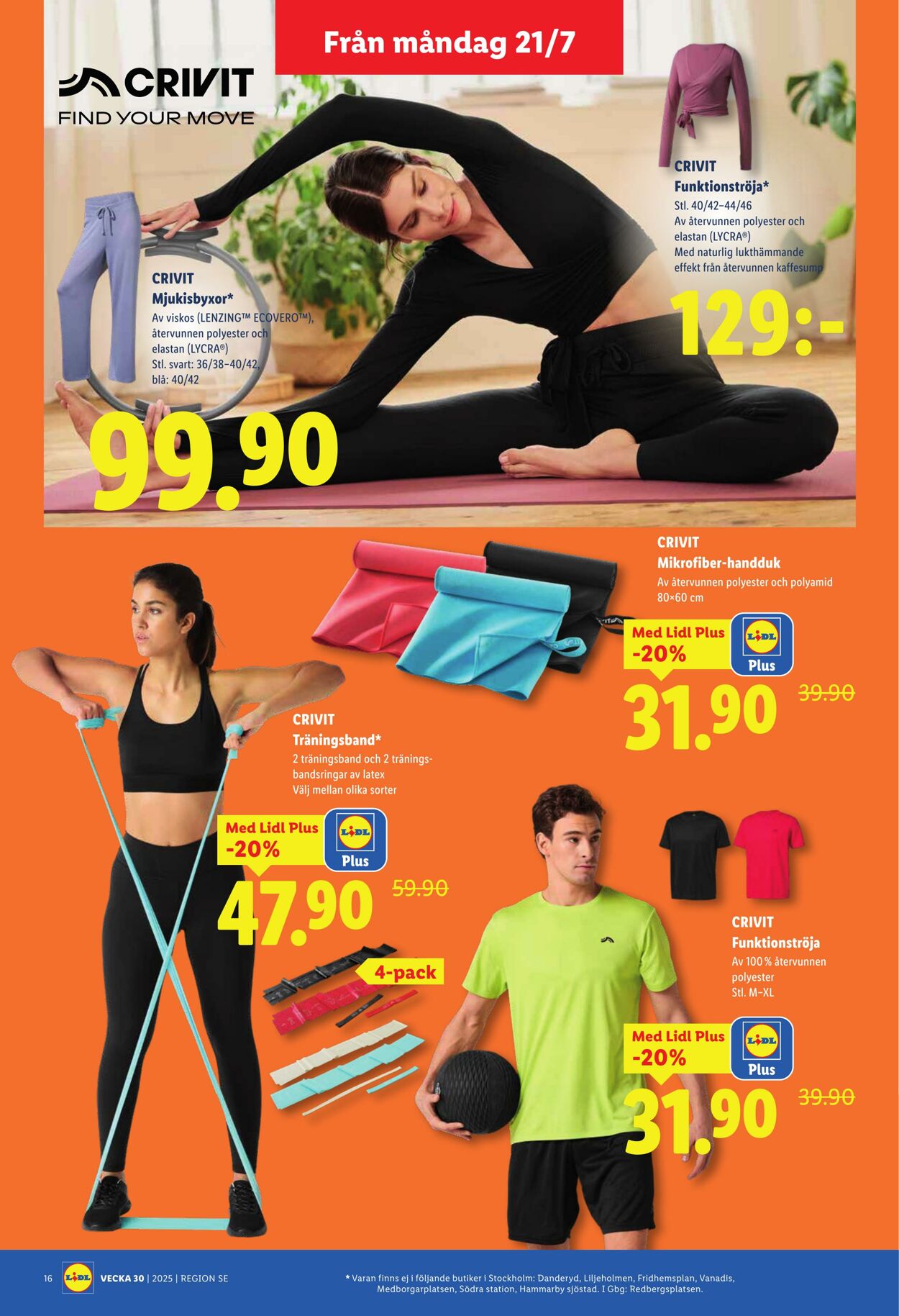 Erbjudanden Lidl 21.07.2025 - 27.07.2025