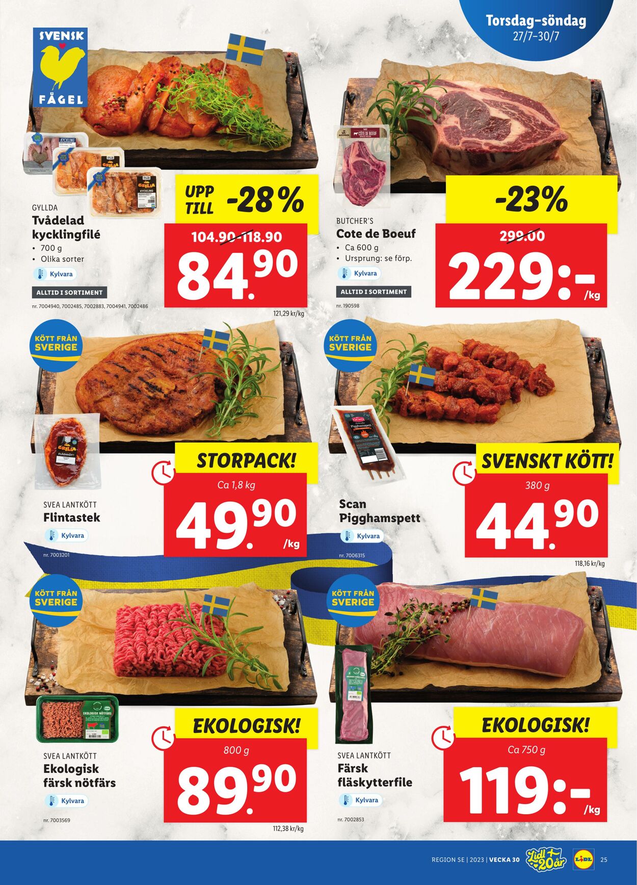 Erbjudanden Lidl 24.07.2023 - 30.07.2023