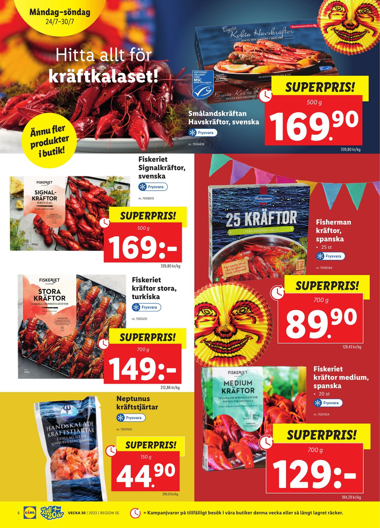 Erbjudanden Lidl 24.07.2023 - 30.07.2023