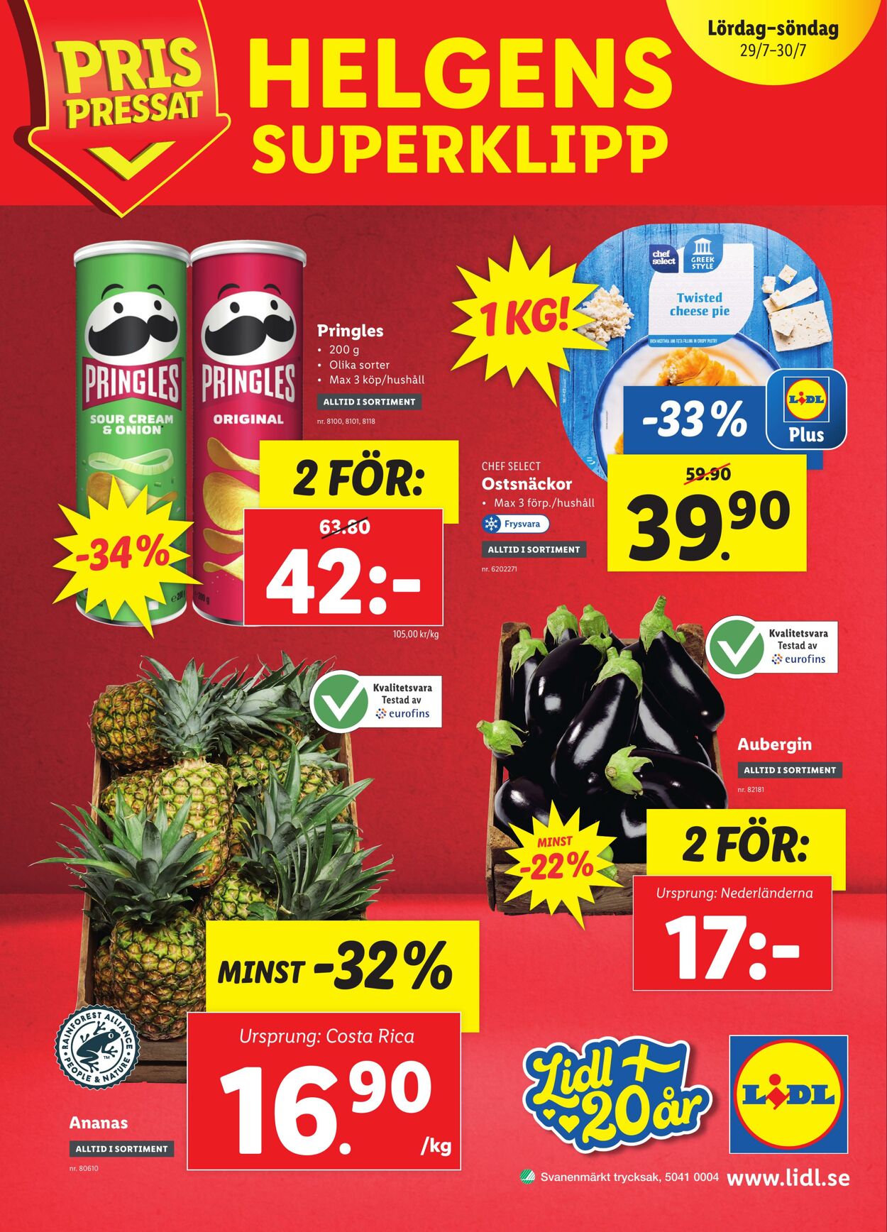 Erbjudanden Lidl 24.07.2023 - 30.07.2023