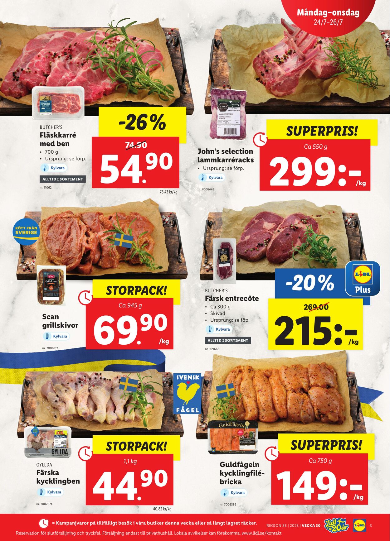 Erbjudanden Lidl 24.07.2023 - 30.07.2023