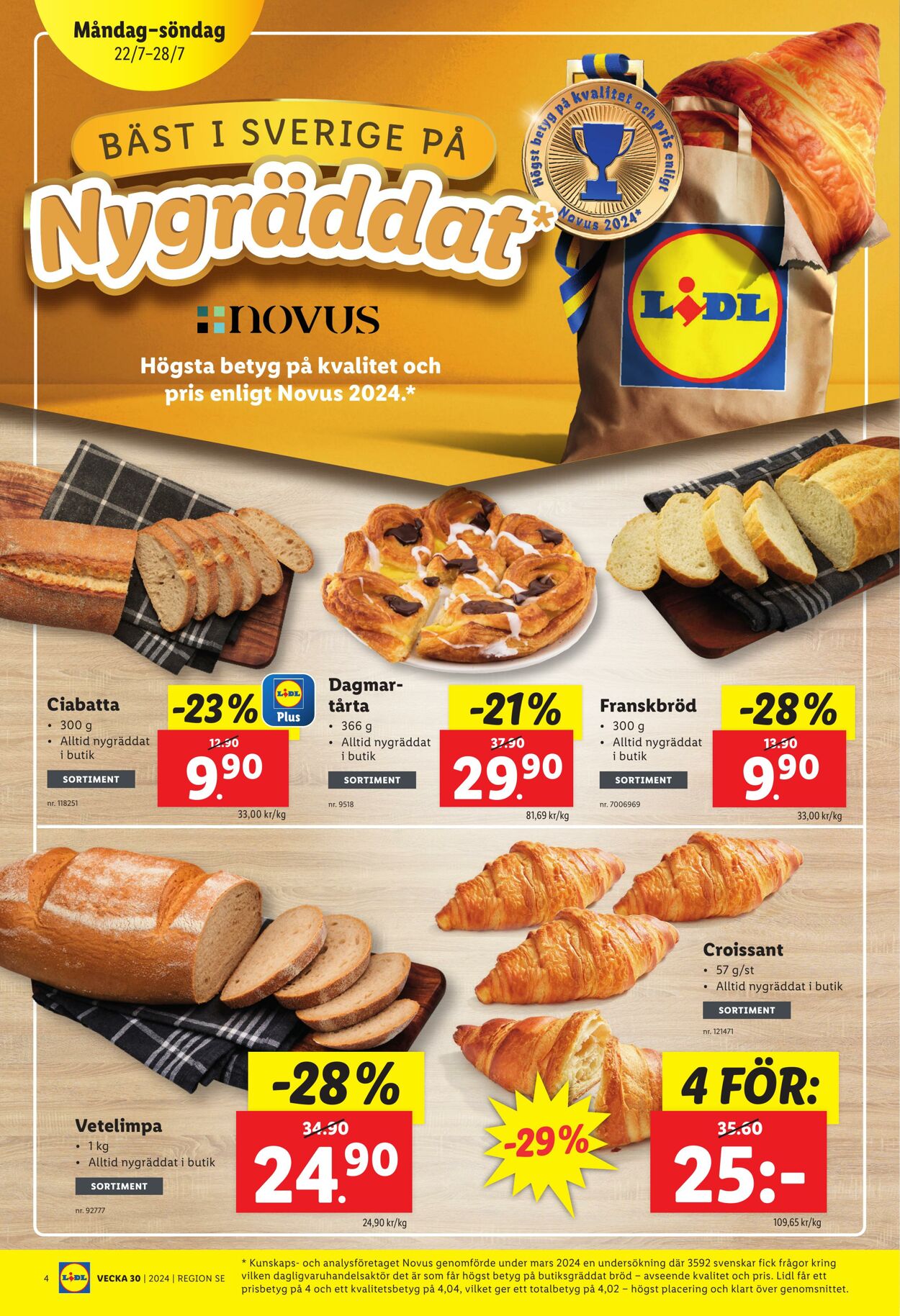 Erbjudanden Lidl 22.07.2024 - 28.07.2024