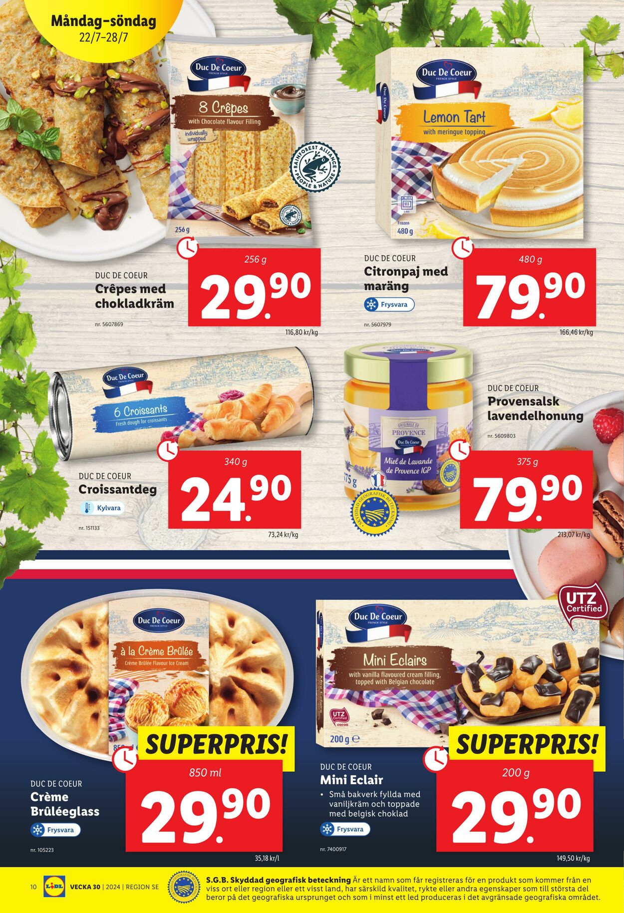 Erbjudanden Lidl 22.07.2024 - 28.07.2024