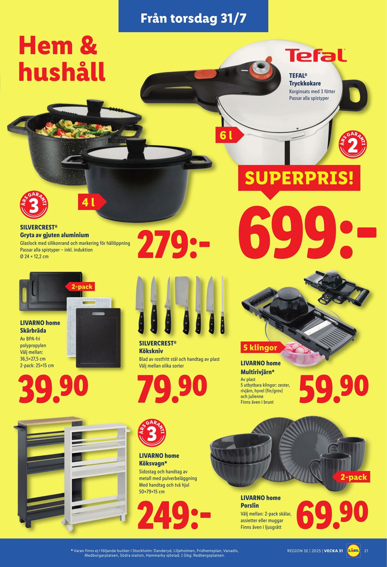 Erbjudanden Lidl 28.07.2025 - 03.08.2025