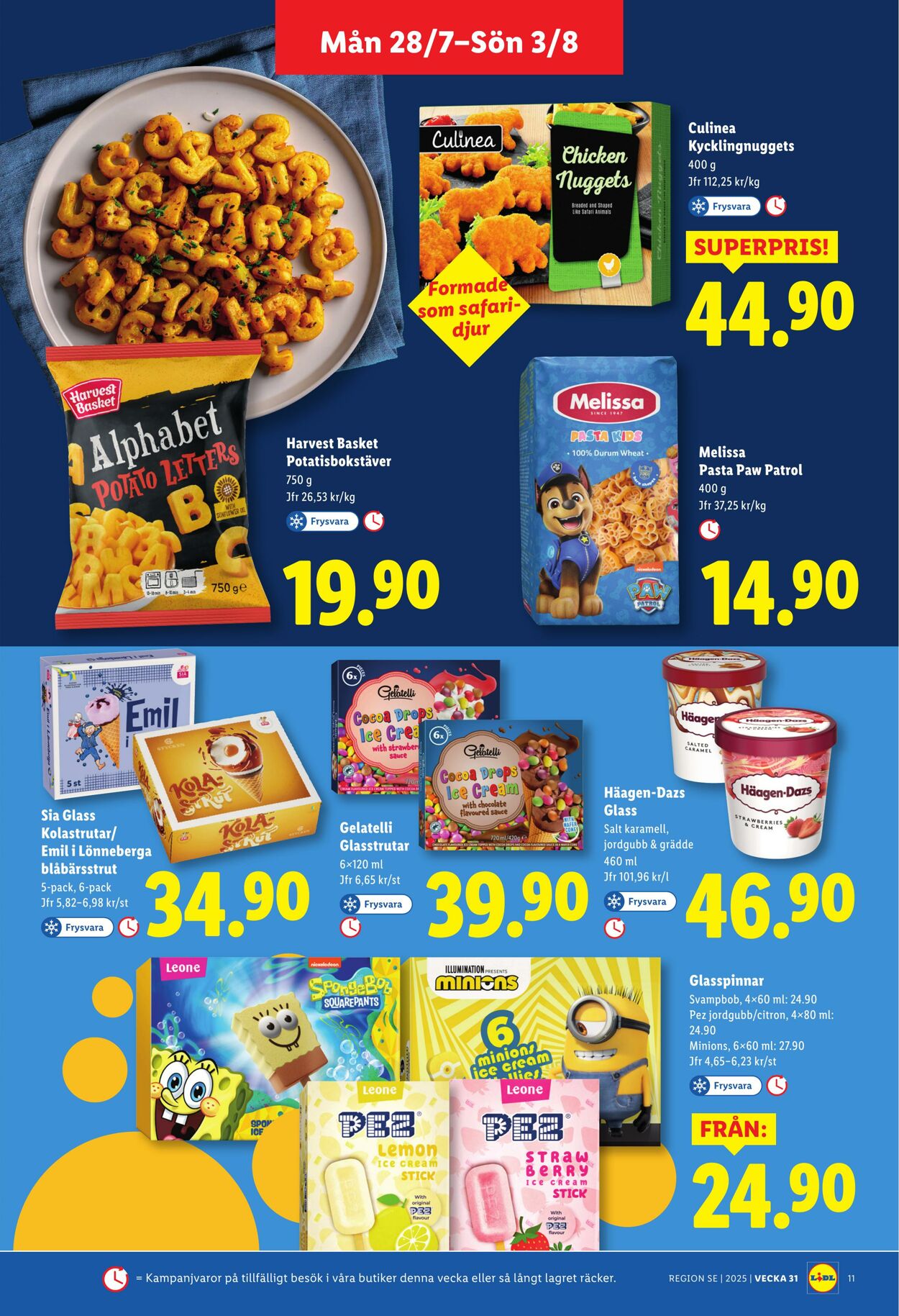 Erbjudanden Lidl 28.07.2025 - 03.08.2025