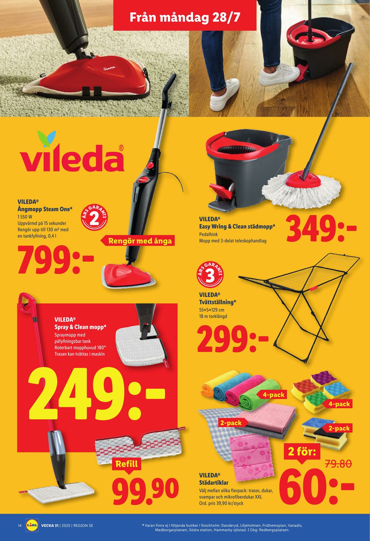 Erbjudanden Lidl 28.07.2025 - 03.08.2025