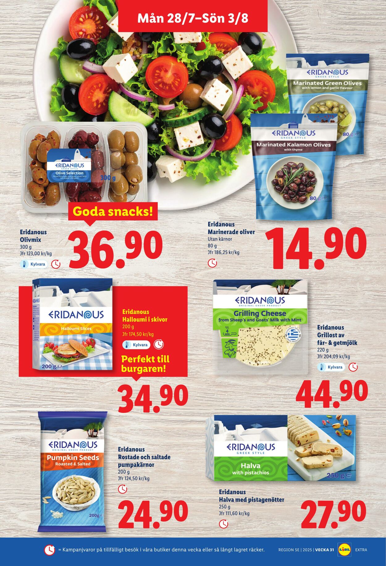 Erbjudanden Lidl 28.07.2025 - 03.08.2025