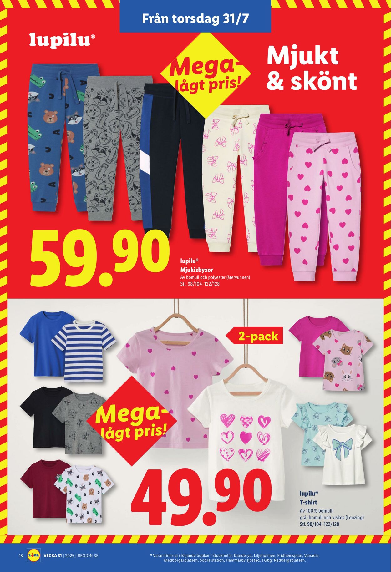 Erbjudanden Lidl 28.07.2025 - 03.08.2025