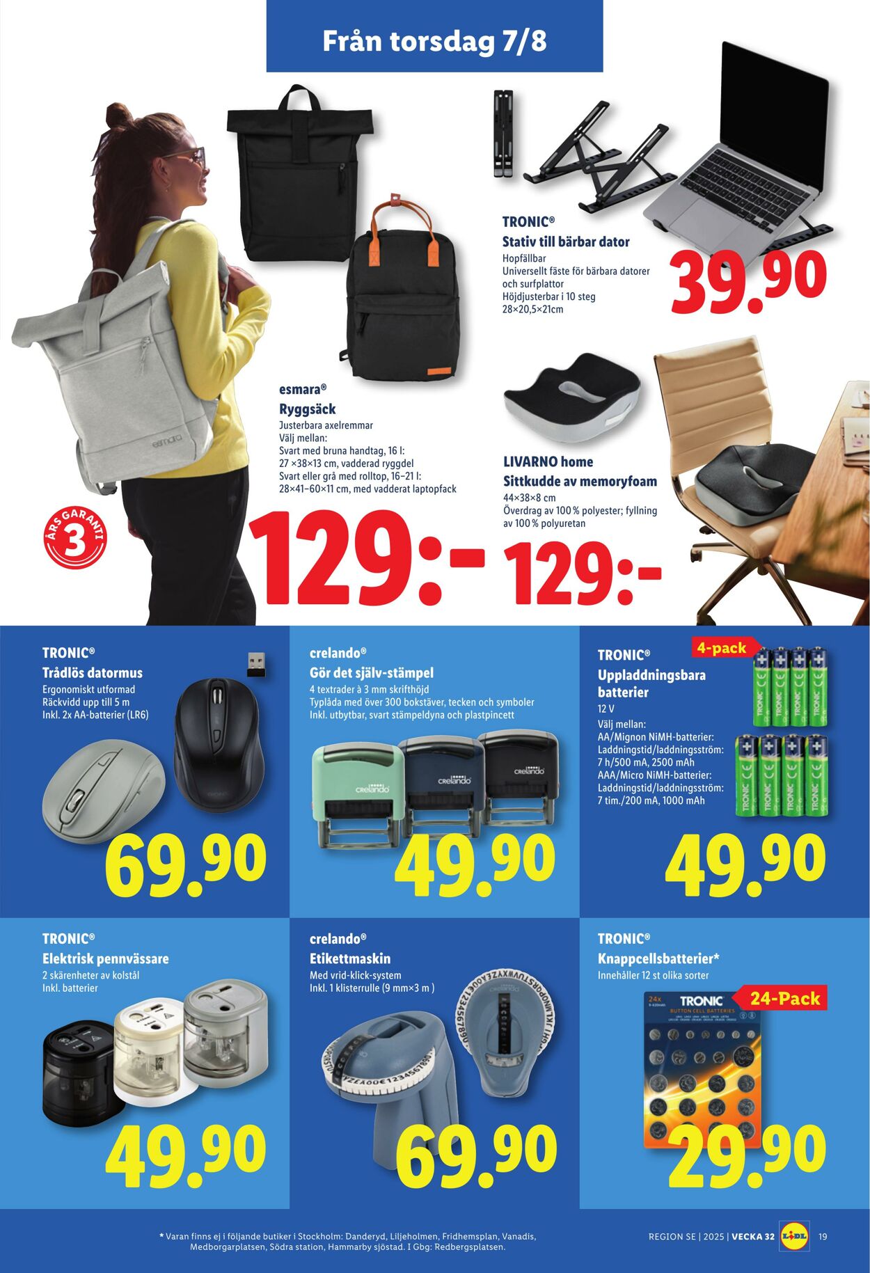 Erbjudanden Lidl 04.08.2025 - 10.08.2025