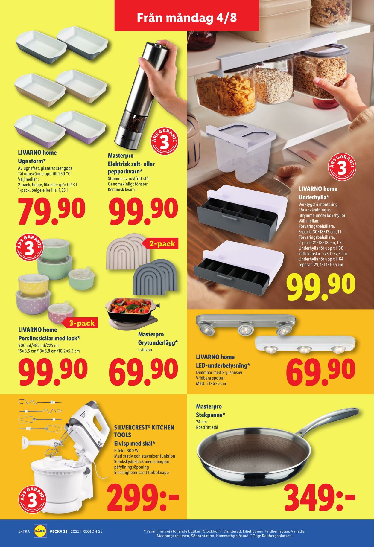 Erbjudanden Lidl 04.08.2025 - 10.08.2025