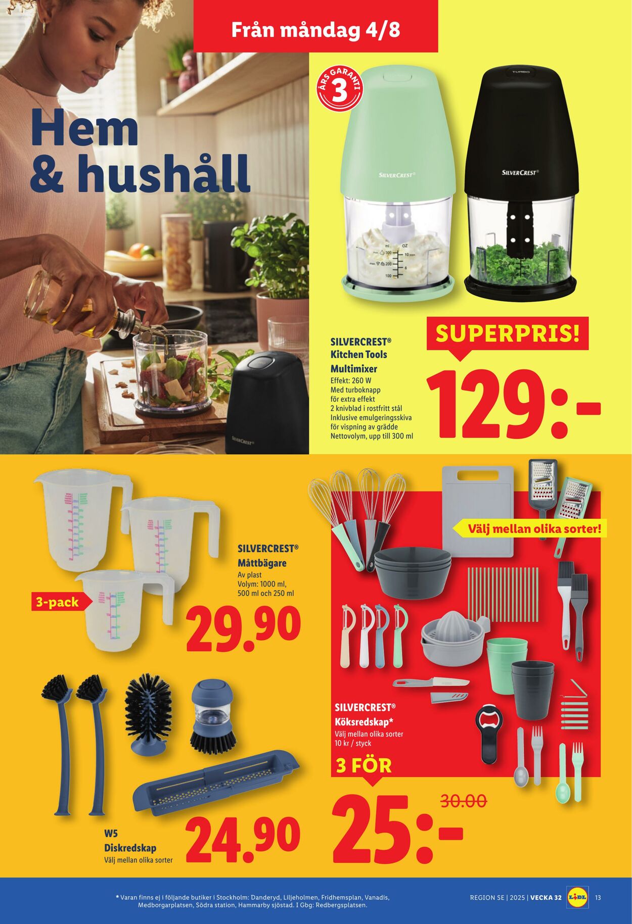 Erbjudanden Lidl 04.08.2025 - 10.08.2025