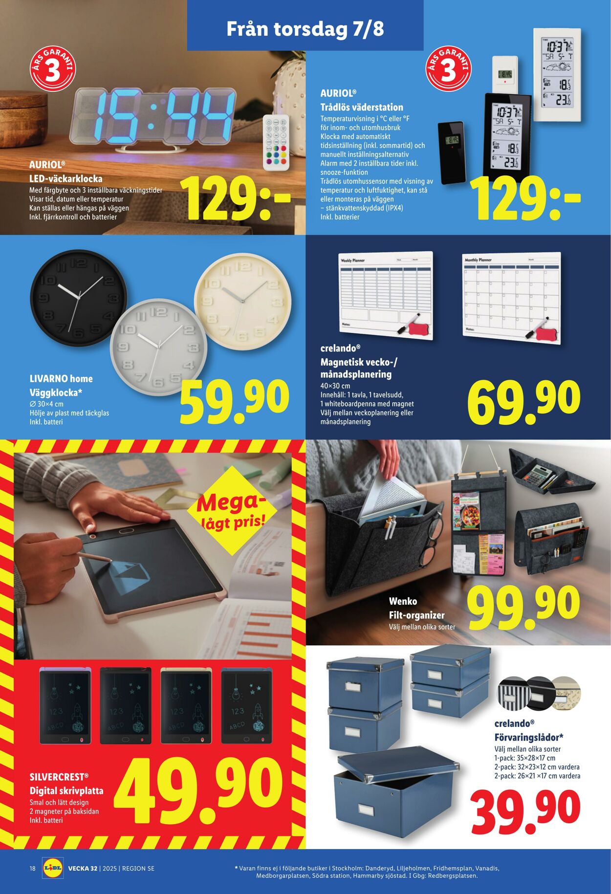 Erbjudanden Lidl 04.08.2025 - 10.08.2025
