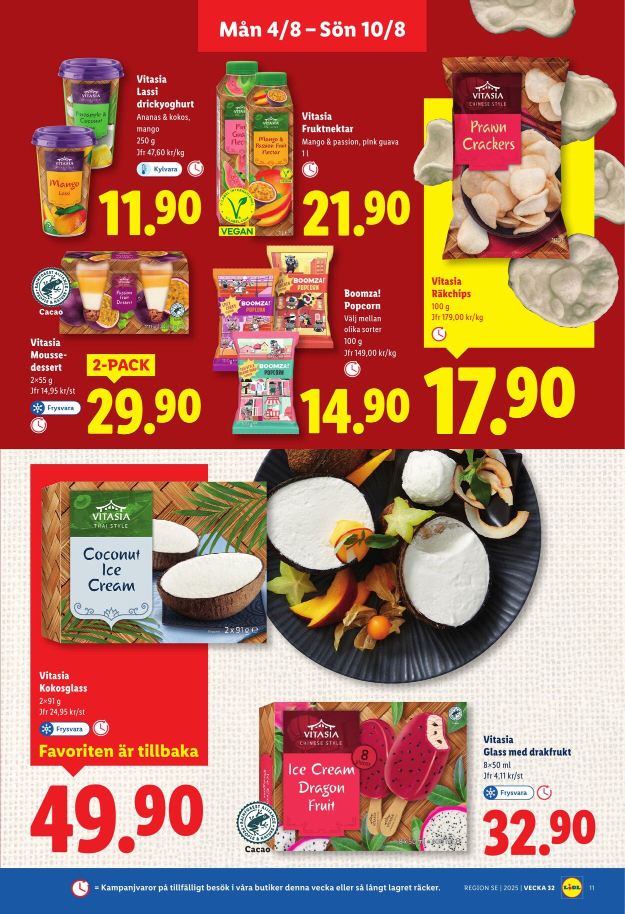 Erbjudanden Lidl 04.08.2025 - 10.08.2025