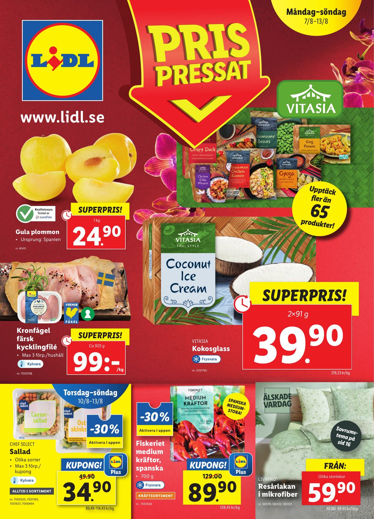 Erbjudanden Lidl 07.08.2023 - 13.08.2023