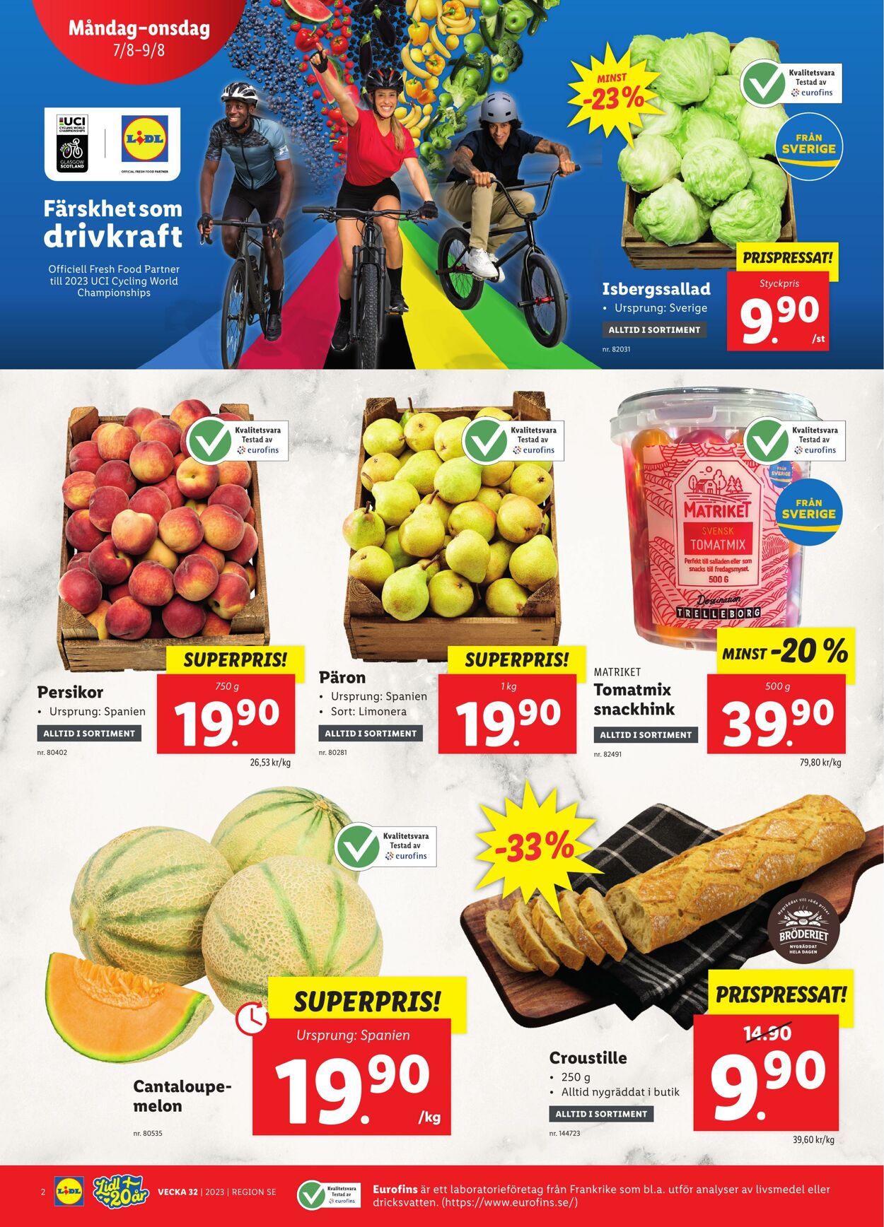 Erbjudanden Lidl 07.08.2023 - 13.08.2023