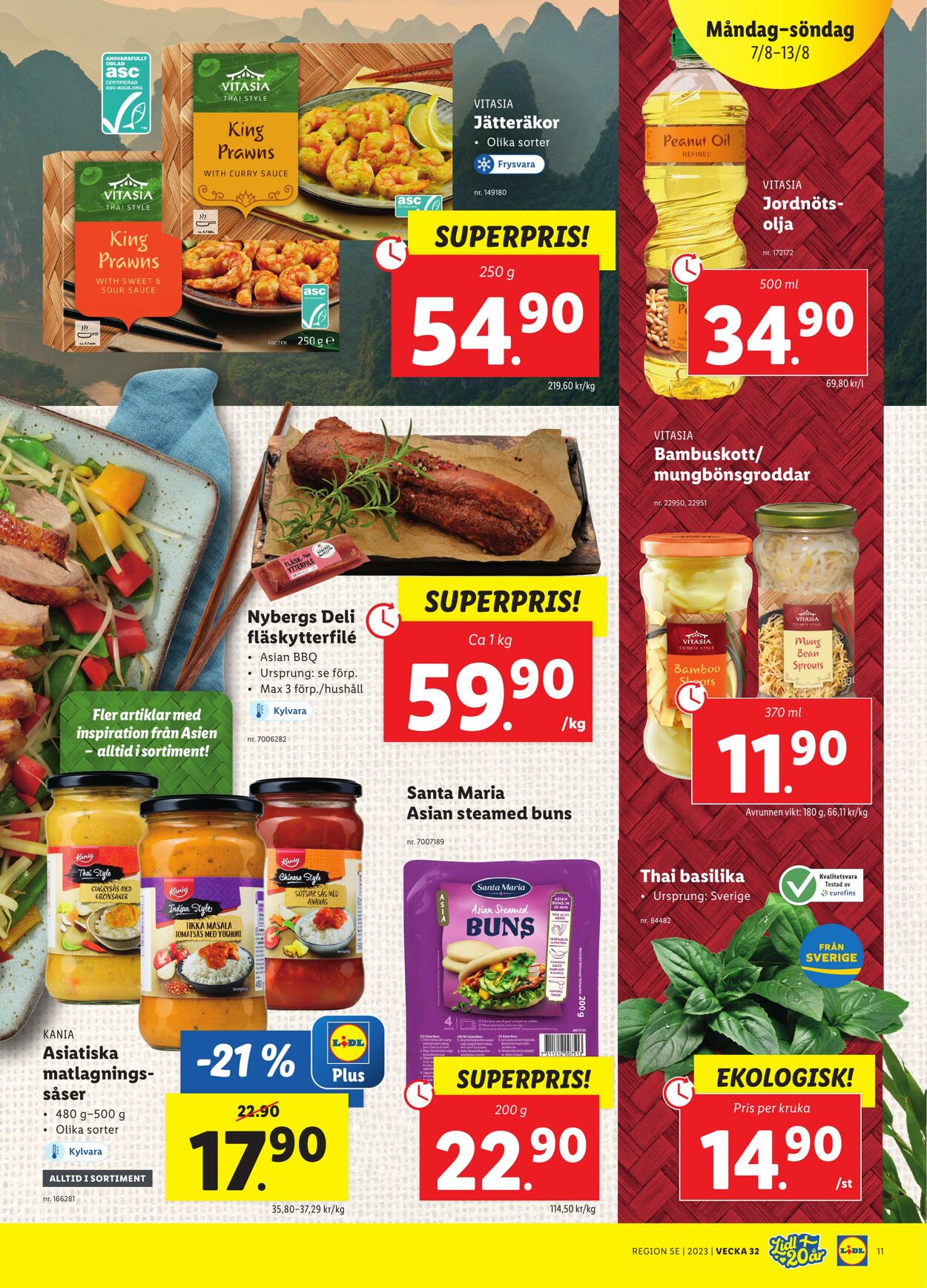 Erbjudanden Lidl 07.08.2023 - 13.08.2023