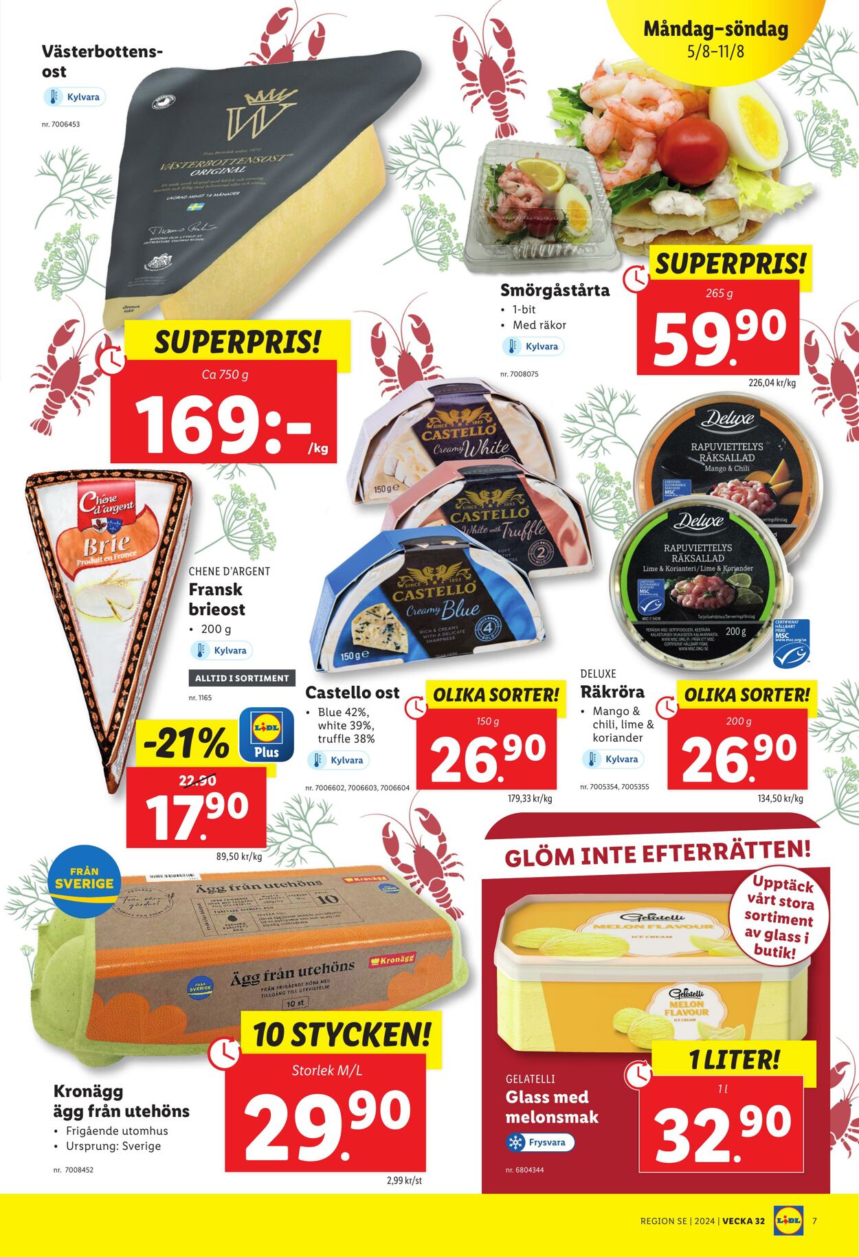 Erbjudanden Lidl 05.08.2024 - 11.08.2024