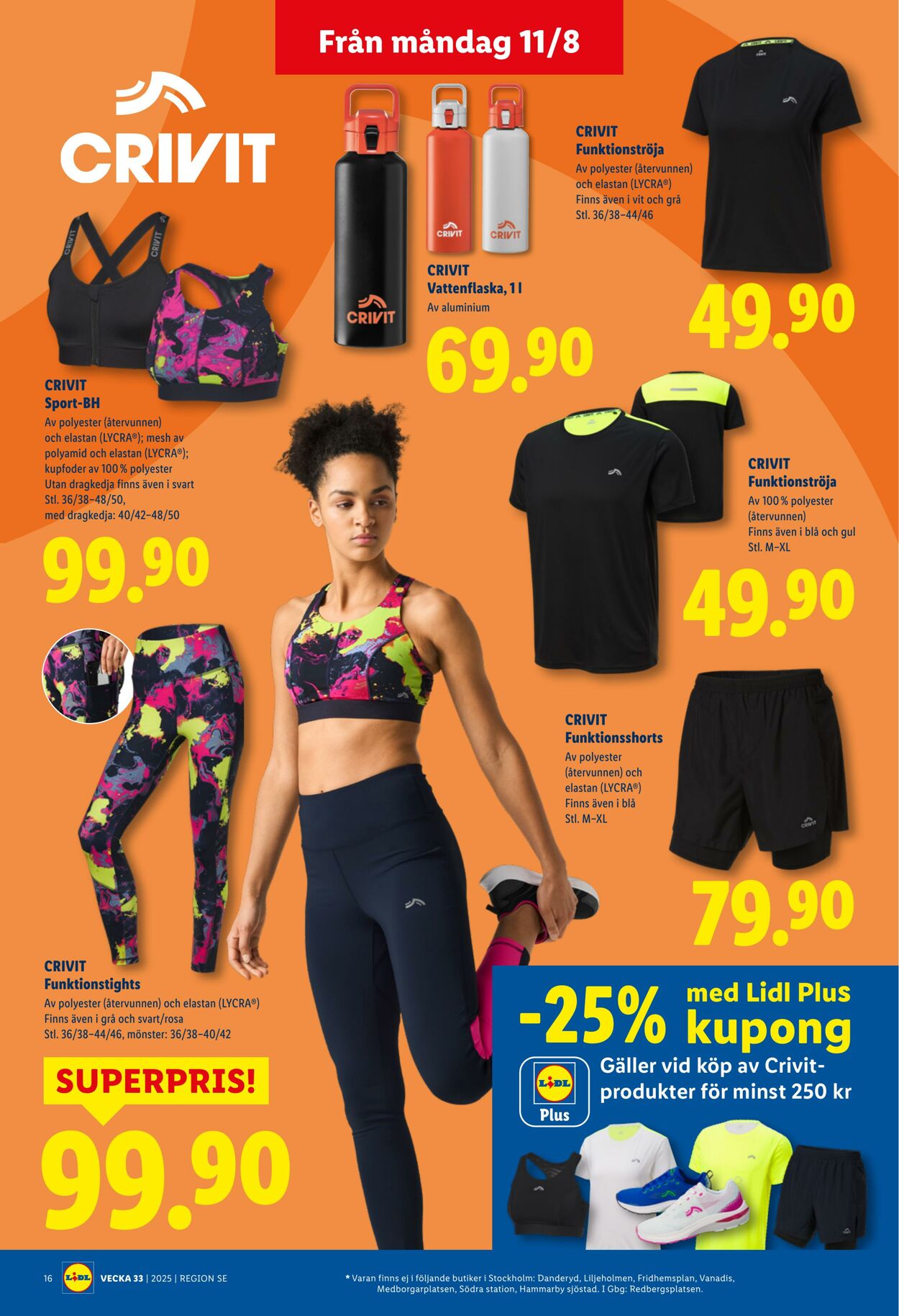 Erbjudanden Lidl 11.08.2025 - 17.08.2025