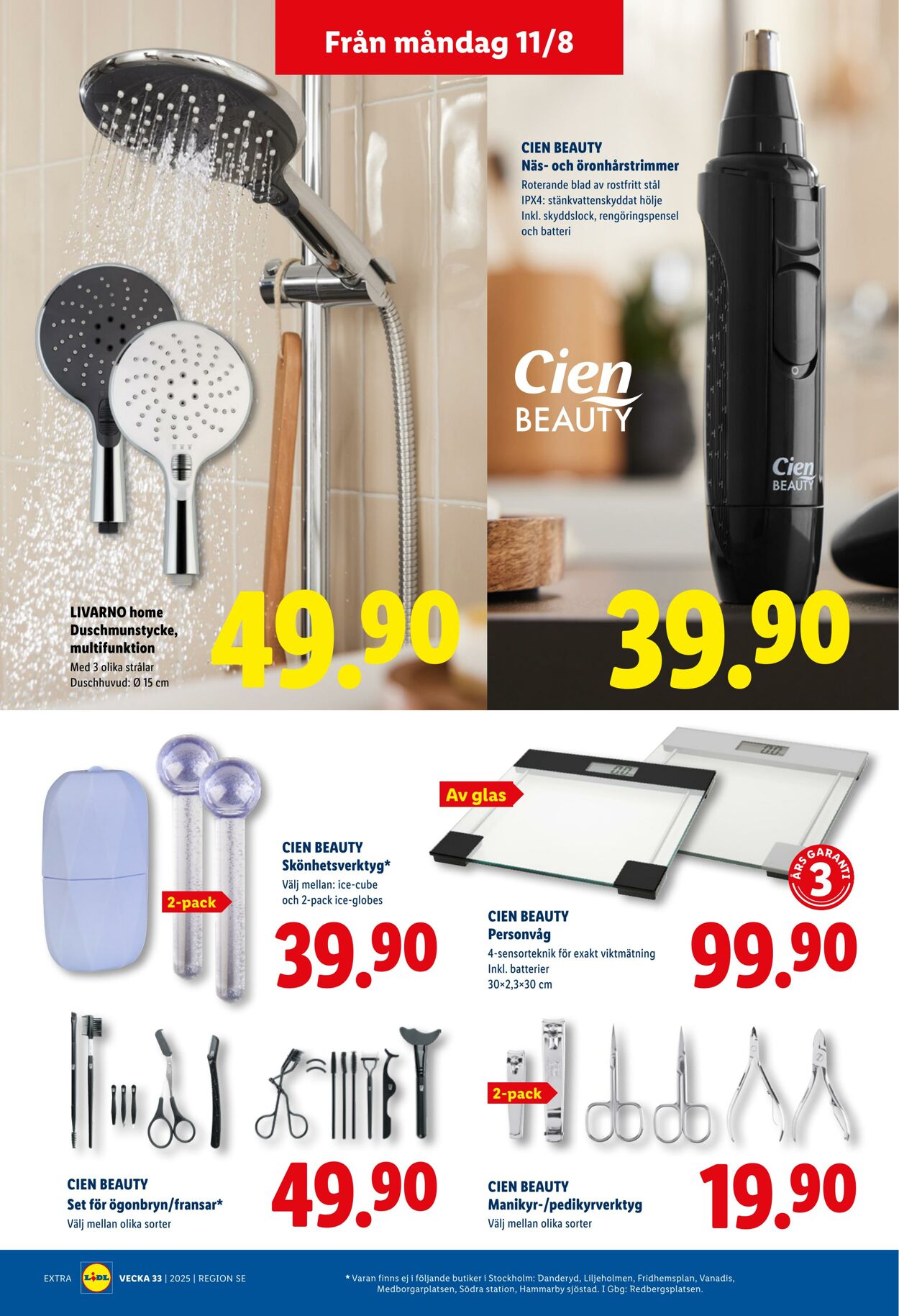 Erbjudanden Lidl 11.08.2025 - 17.08.2025