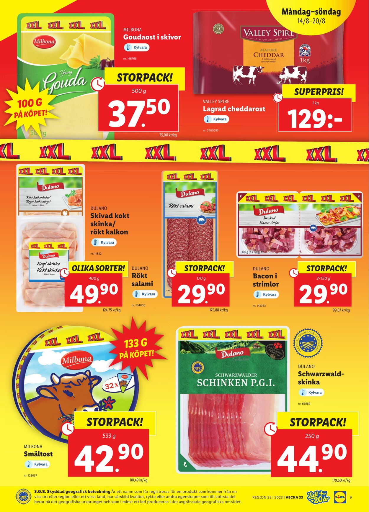 Erbjudanden Lidl 14.08.2023 - 20.08.2023