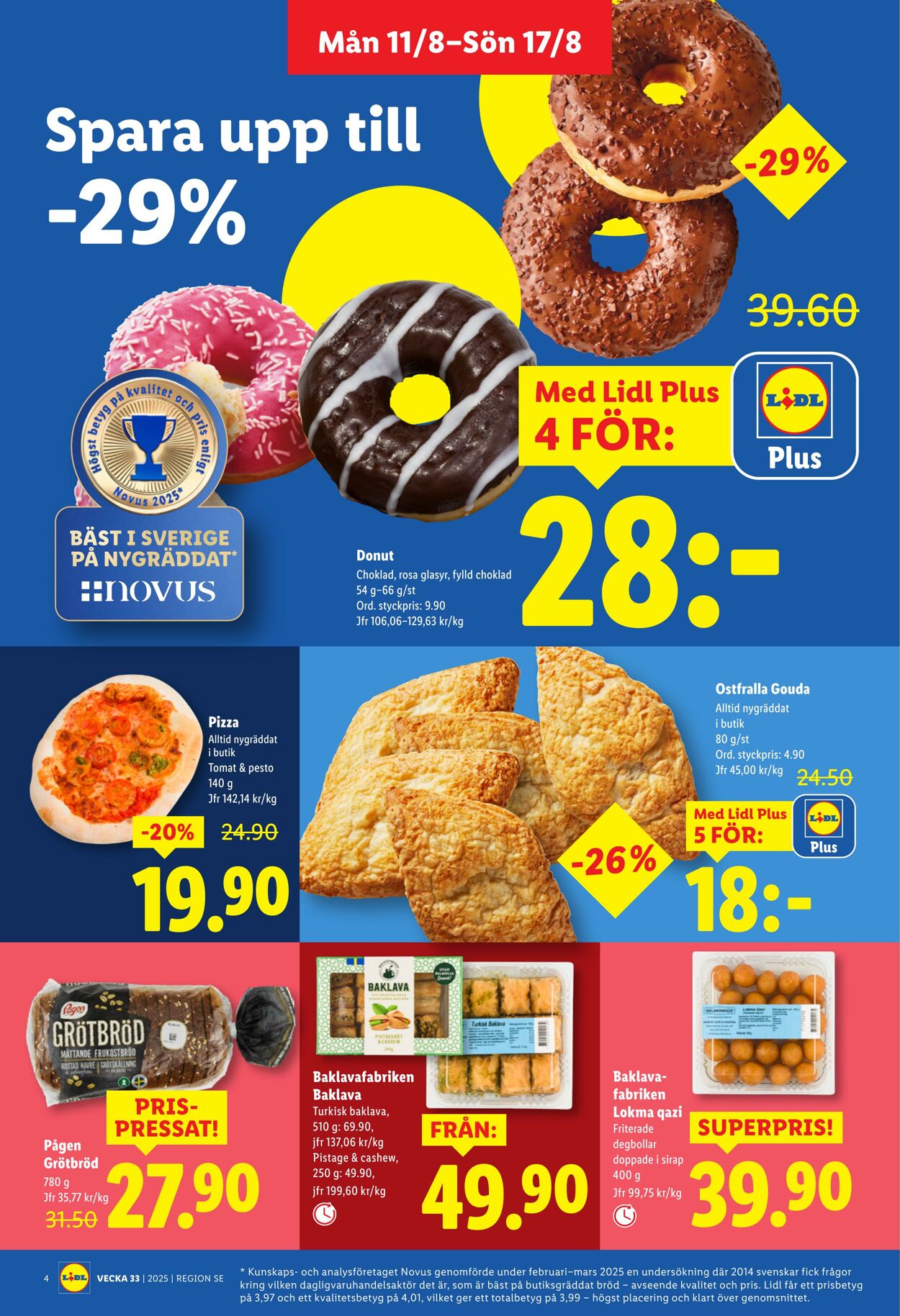 Erbjudanden Lidl 11.08.2025 - 17.08.2025