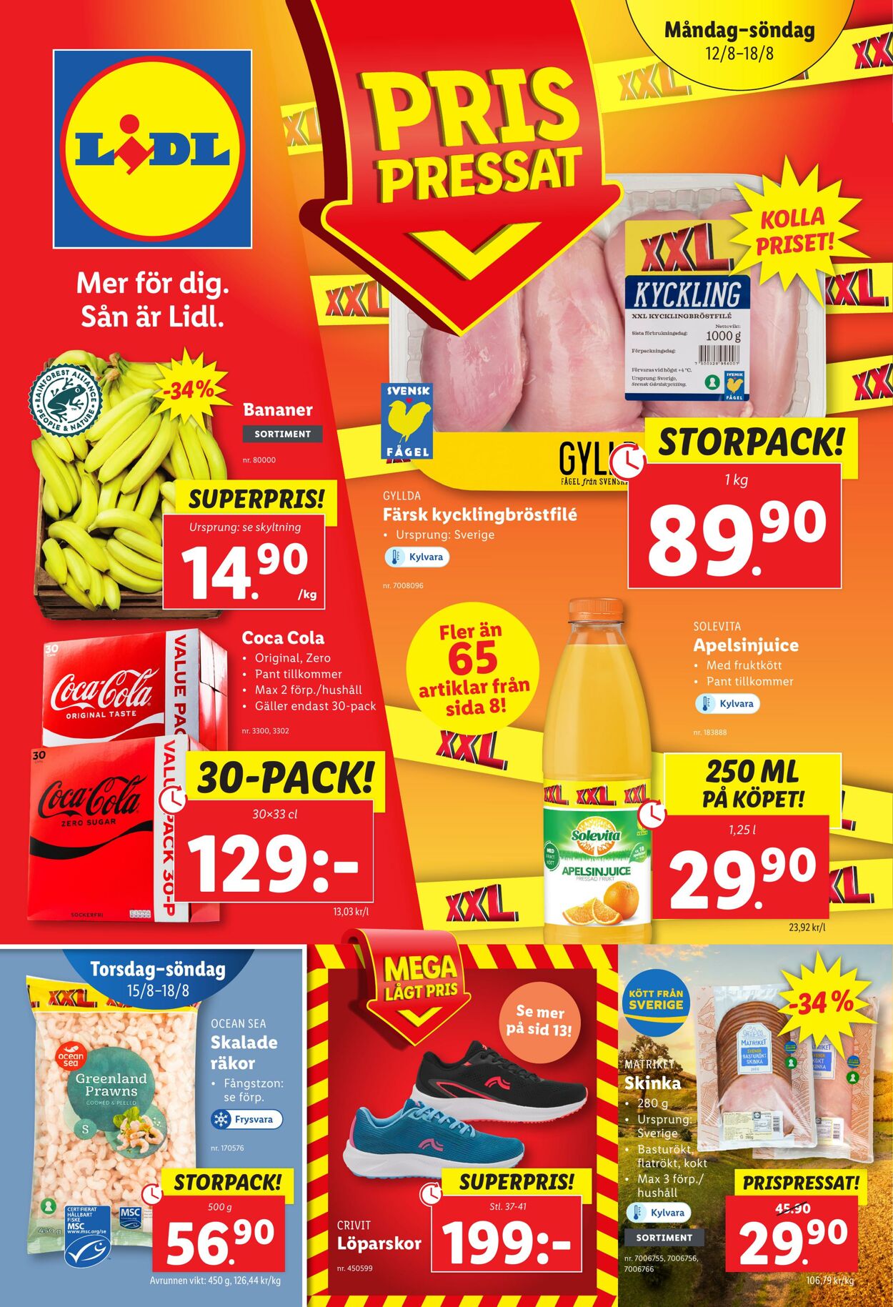 Erbjudanden Lidl 12.08.2024 - 18.08.2024