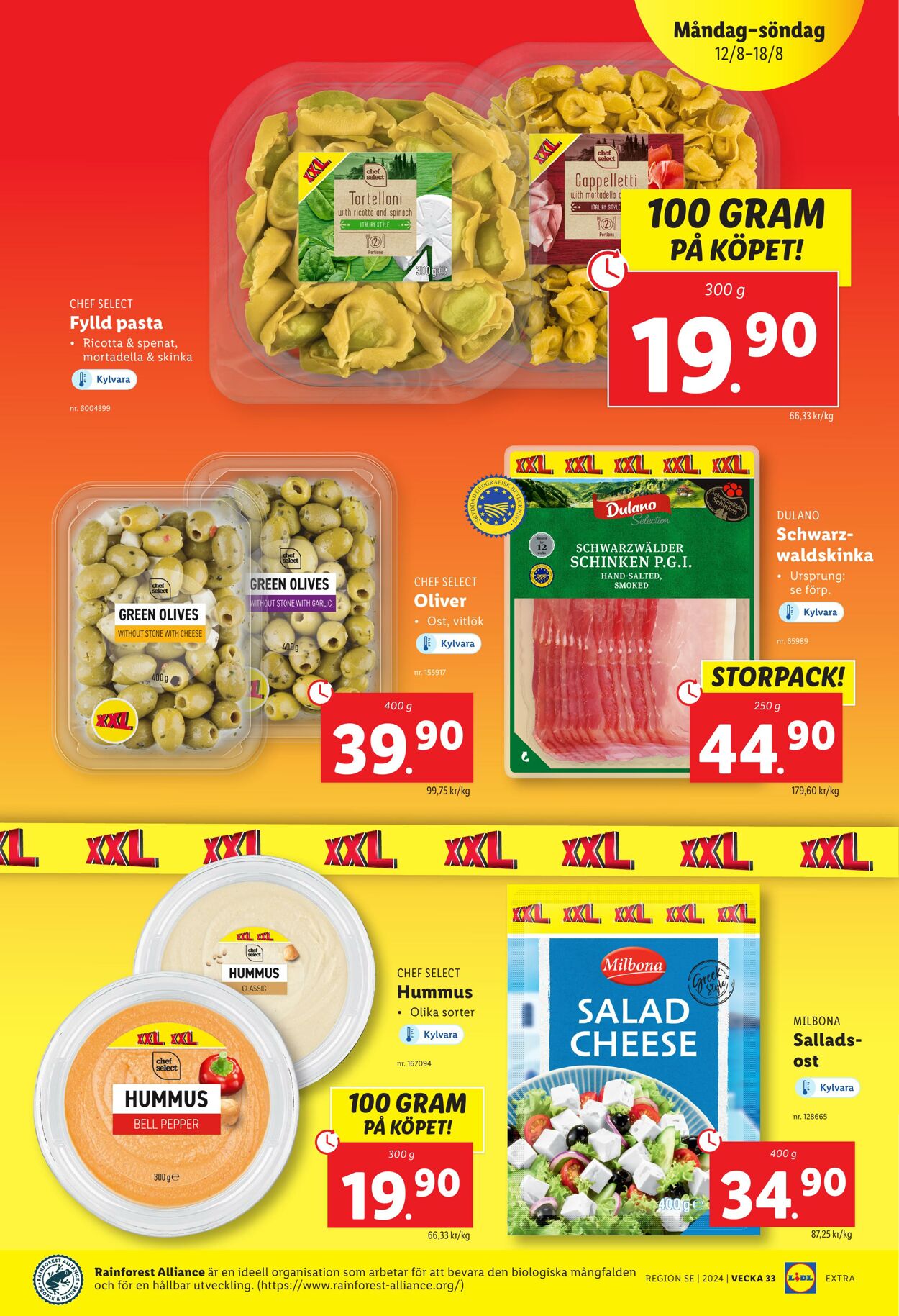 Erbjudanden Lidl 12.08.2024 - 18.08.2024