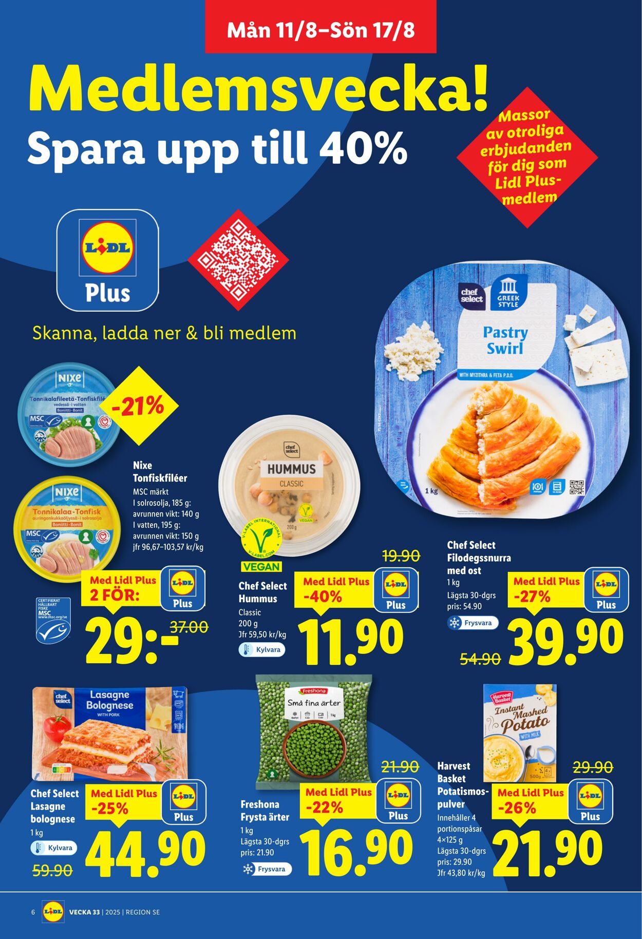 Erbjudanden Lidl 11.08.2025 - 17.08.2025